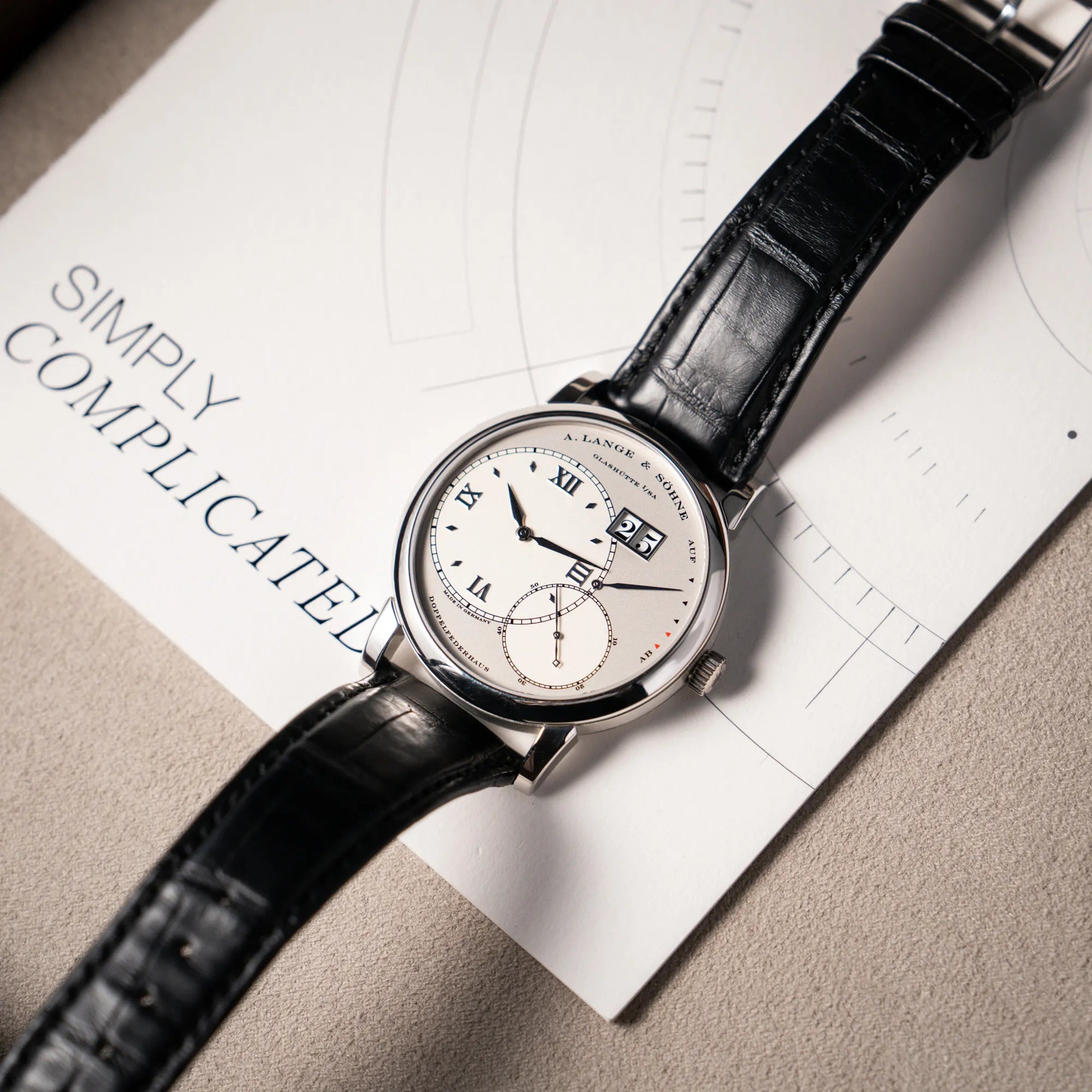 Grand Lange 1 Platinum | 115.025 | Full Set | Service 2023