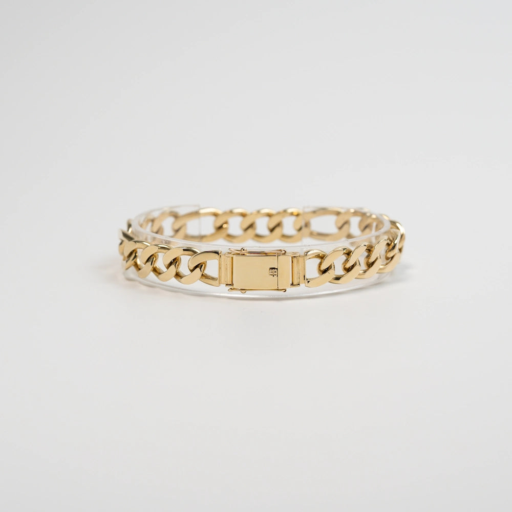 Massives Armband aus Gelbgold fürHerren