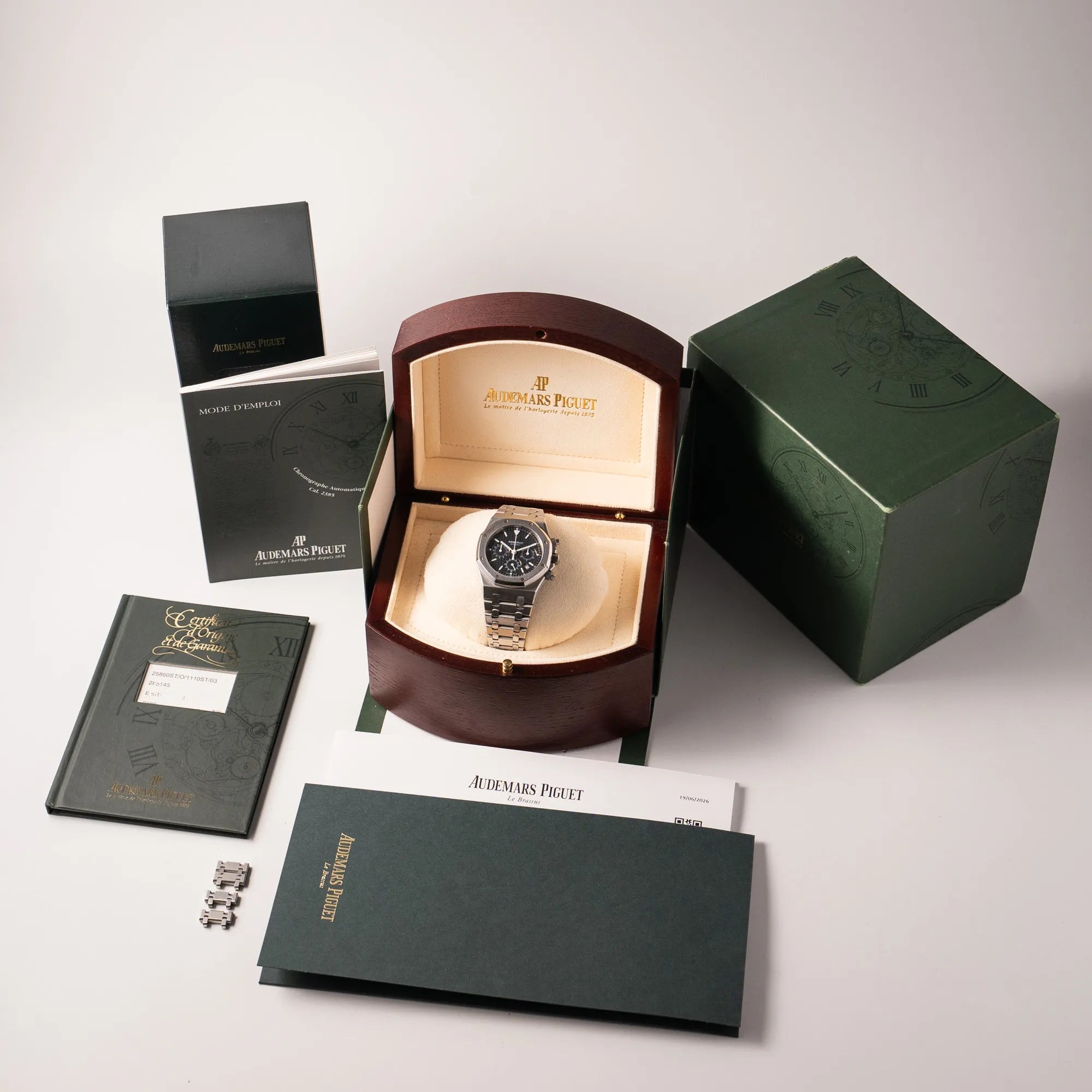Royal Oak Chronograph | Kasparov | Box & Papiere