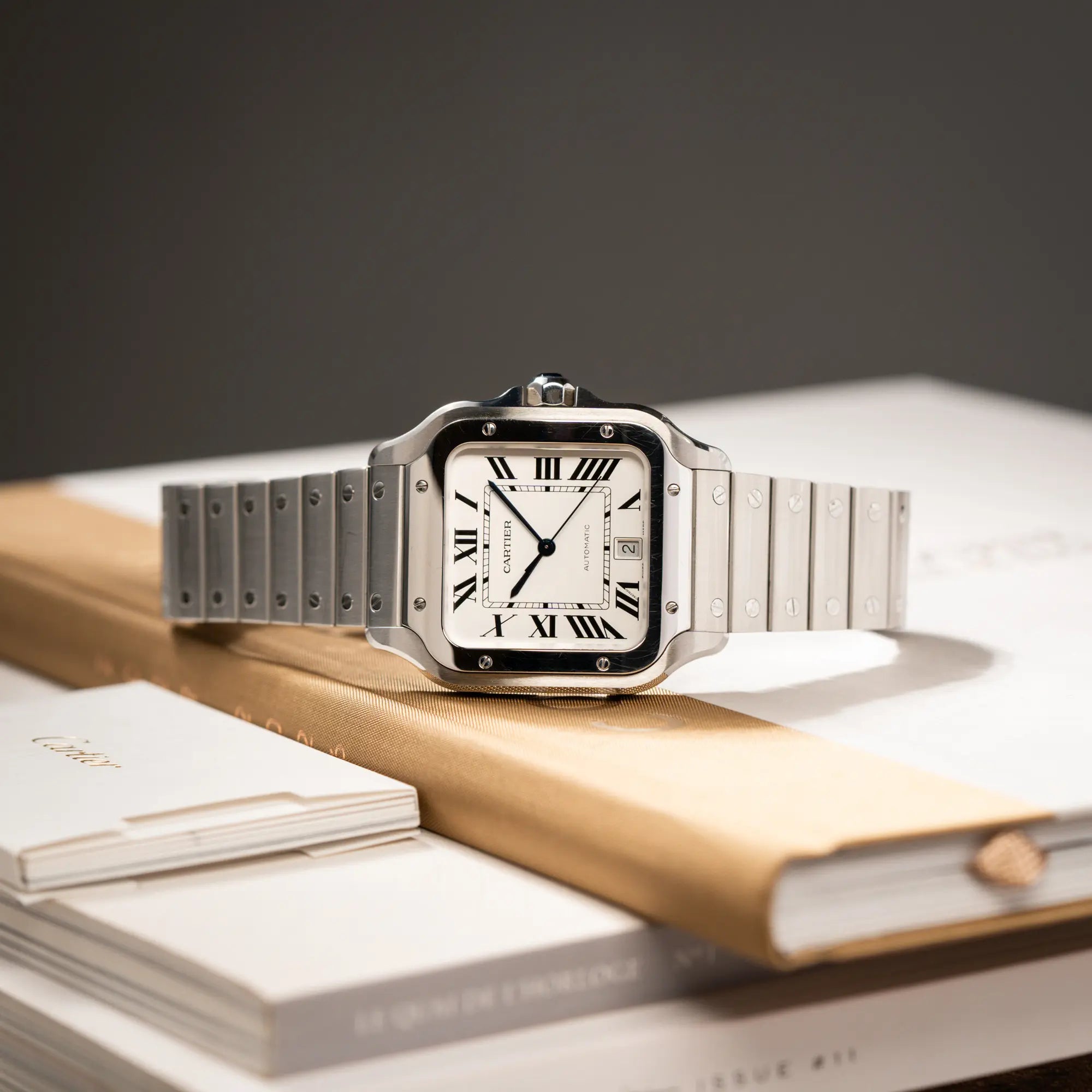 Santos De Cartier Large Model | WSSA0018 | Full Set 2018