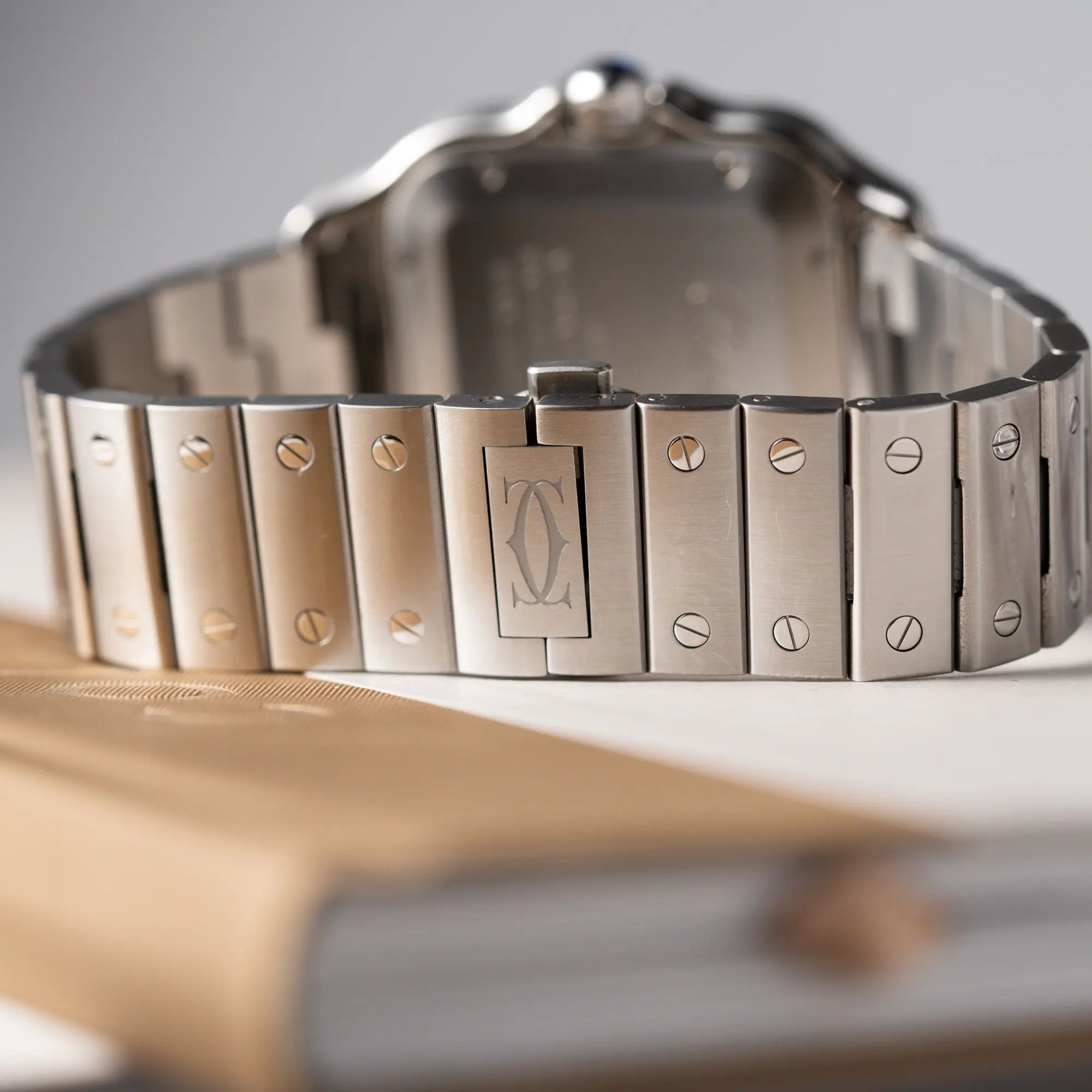 Santos De Cartier Large Model | WSSA0018 | Full Set 2018