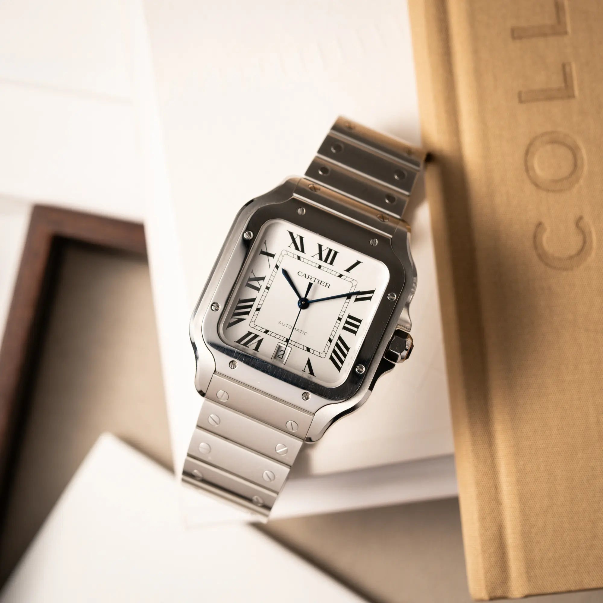 Santos De Cartier Large Model | WSSA0018 | Full-Set 2022