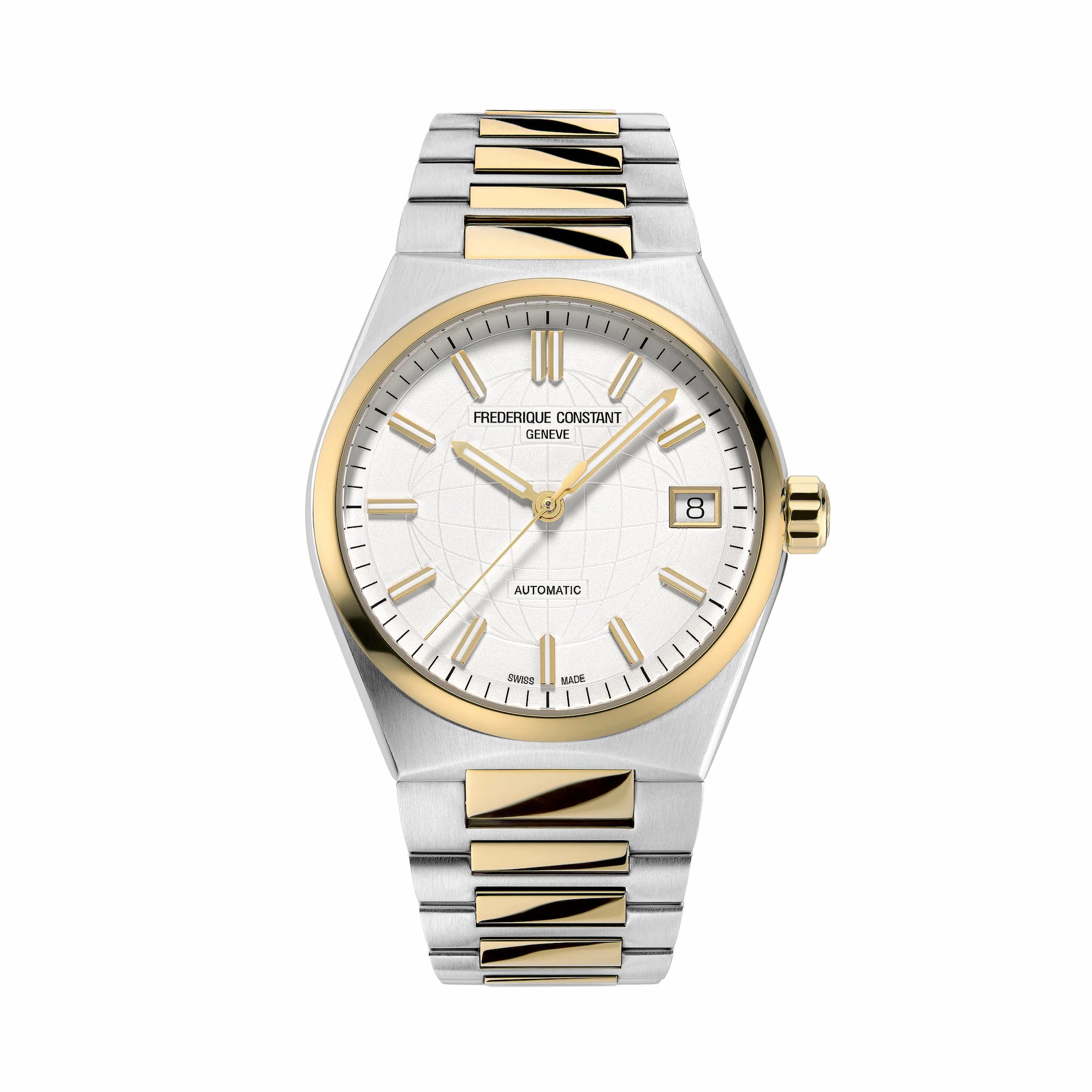 Frederique Constant Damenuhr Highlife Ladies Automatic Stahl Gold