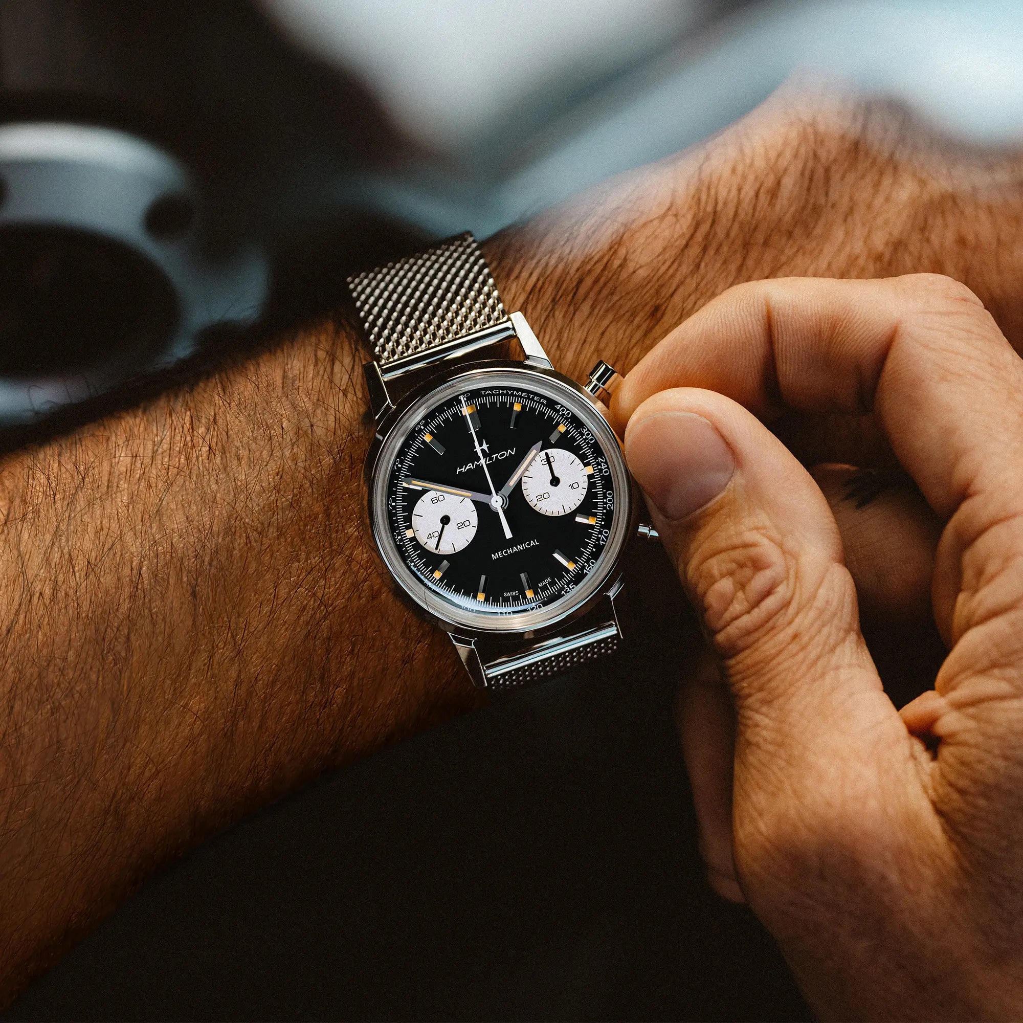 American Classic Intra-Matic Auto Chrono | Reverse- Panda