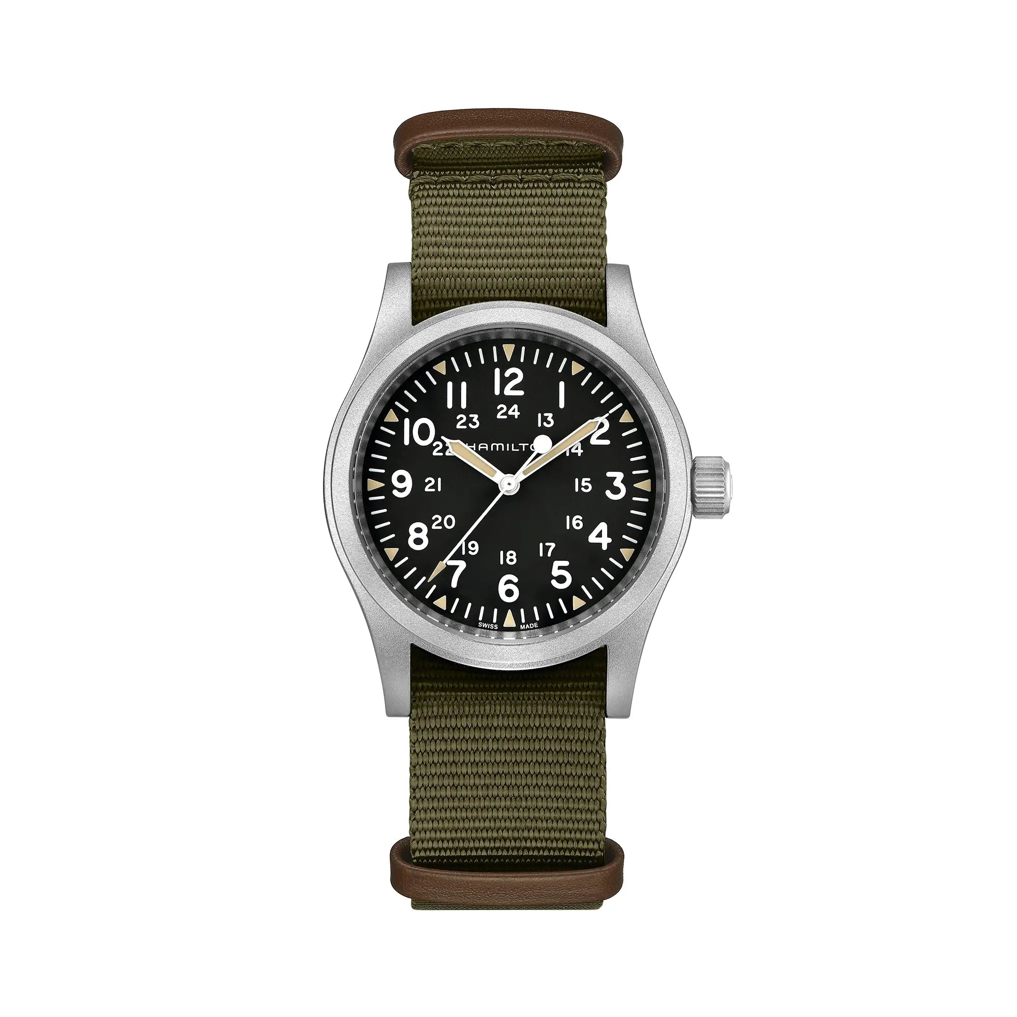 Khaki Field Mechanical | 38mm | schwarz
