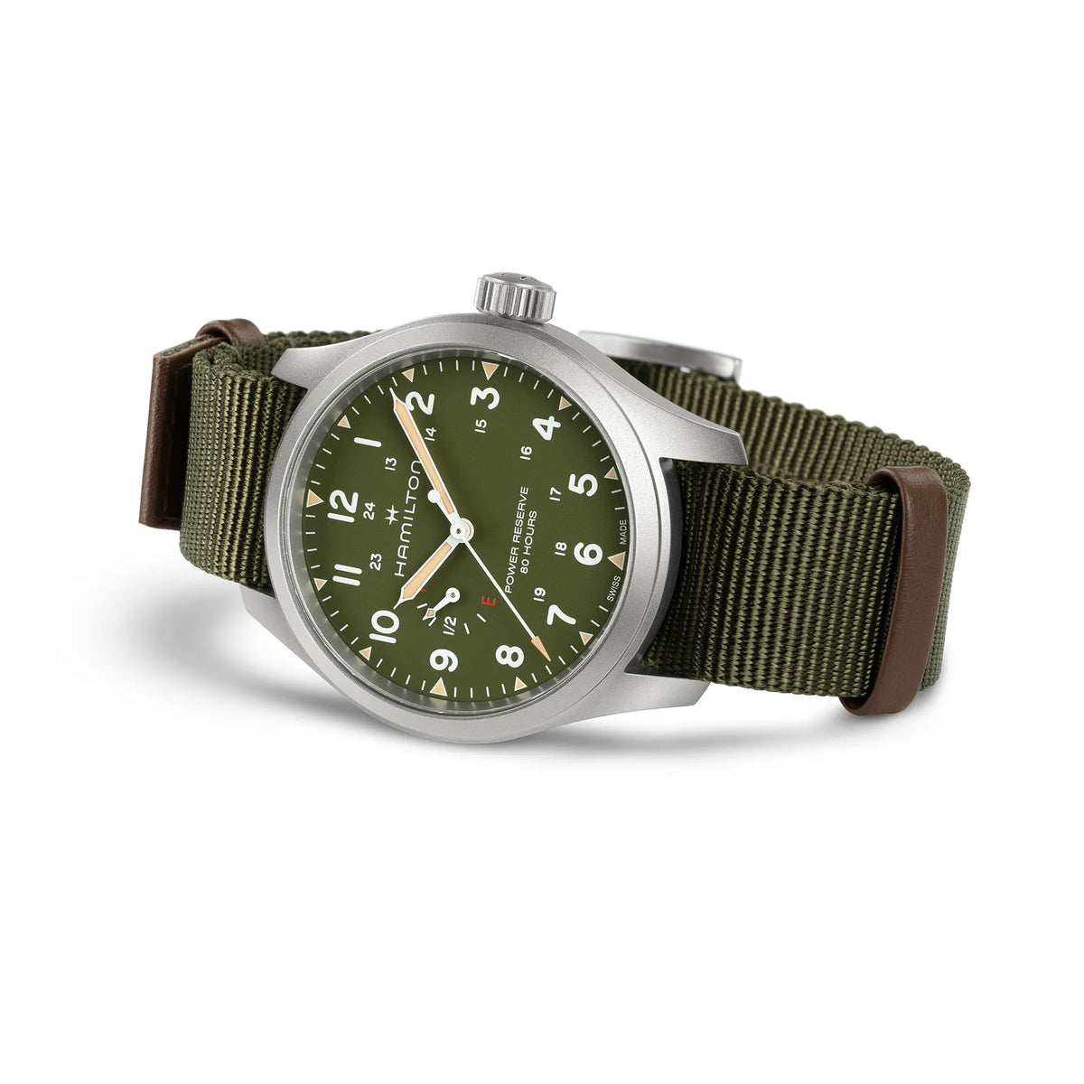 Khaki Field Power Reserve | 40 mm | olivgrün