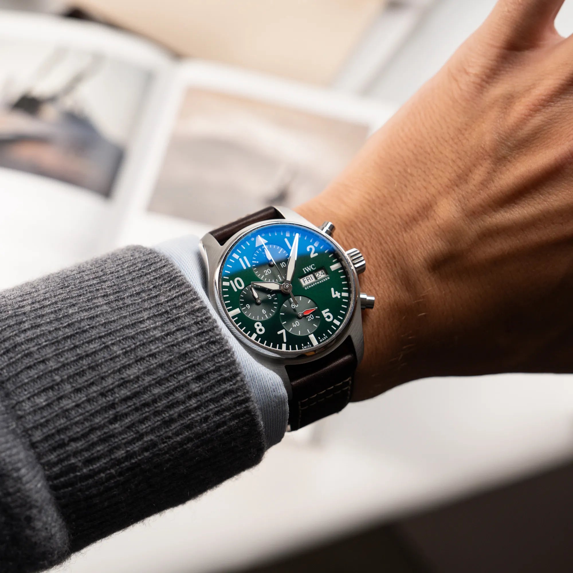 Pilot Fliegeruhr Chronograph | IW388103 | Box & Papiere 2022