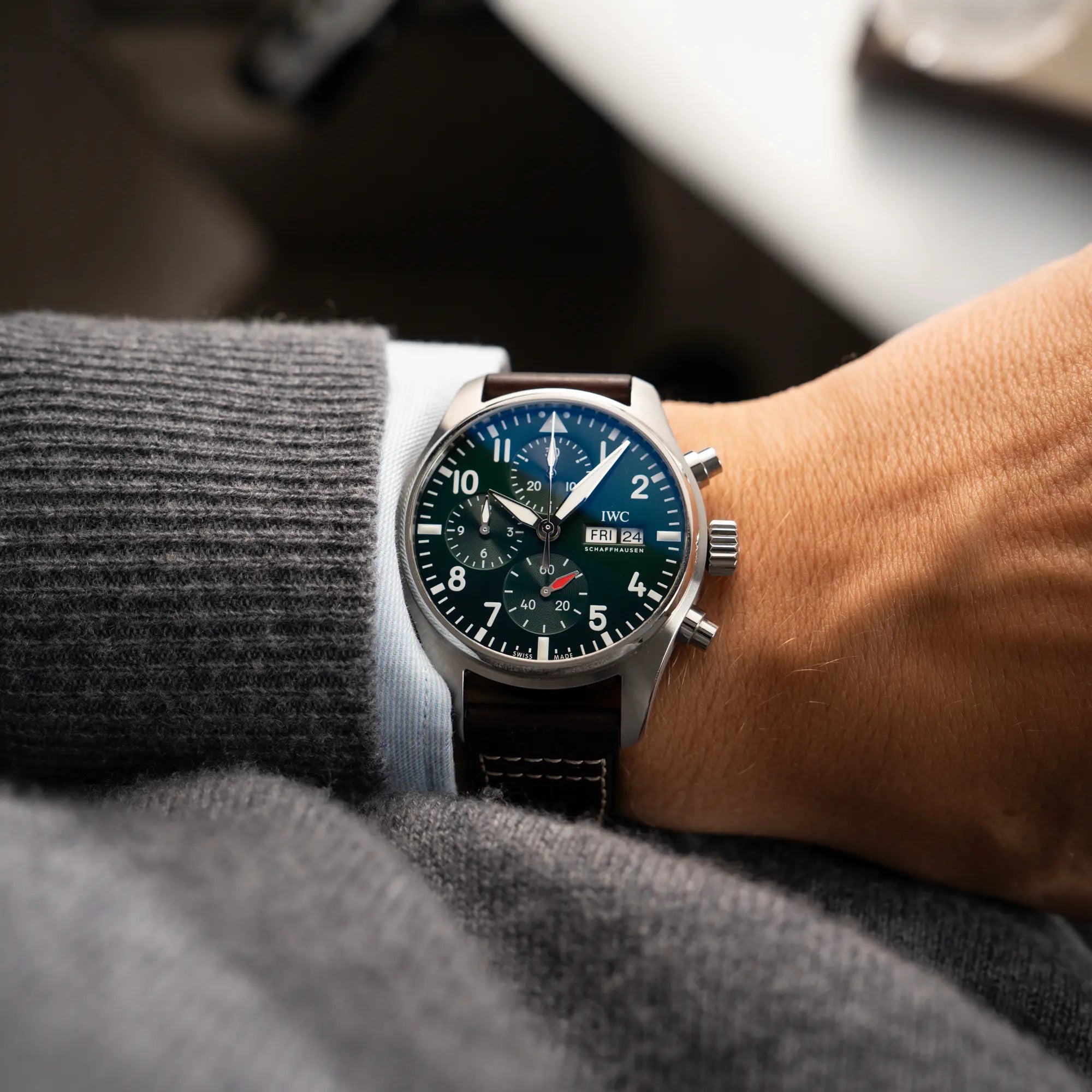 Pilot Fliegeruhr Chronograph | IW388103 | Box & Papiere 2022