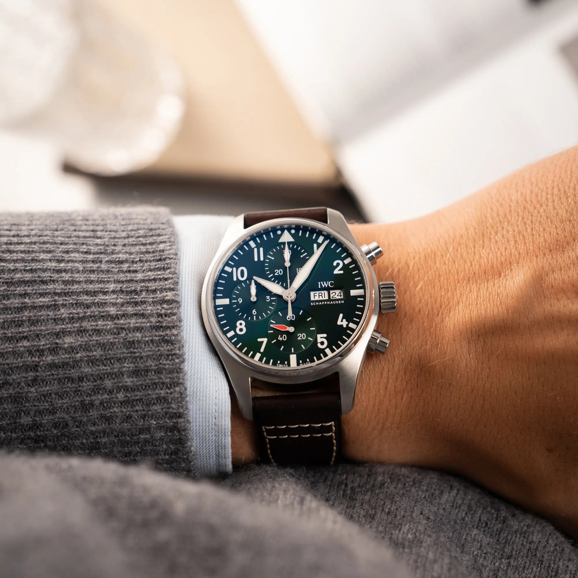 Pilot Fliegeruhr Chronograph | IW388103 | Box & Papiere 2022