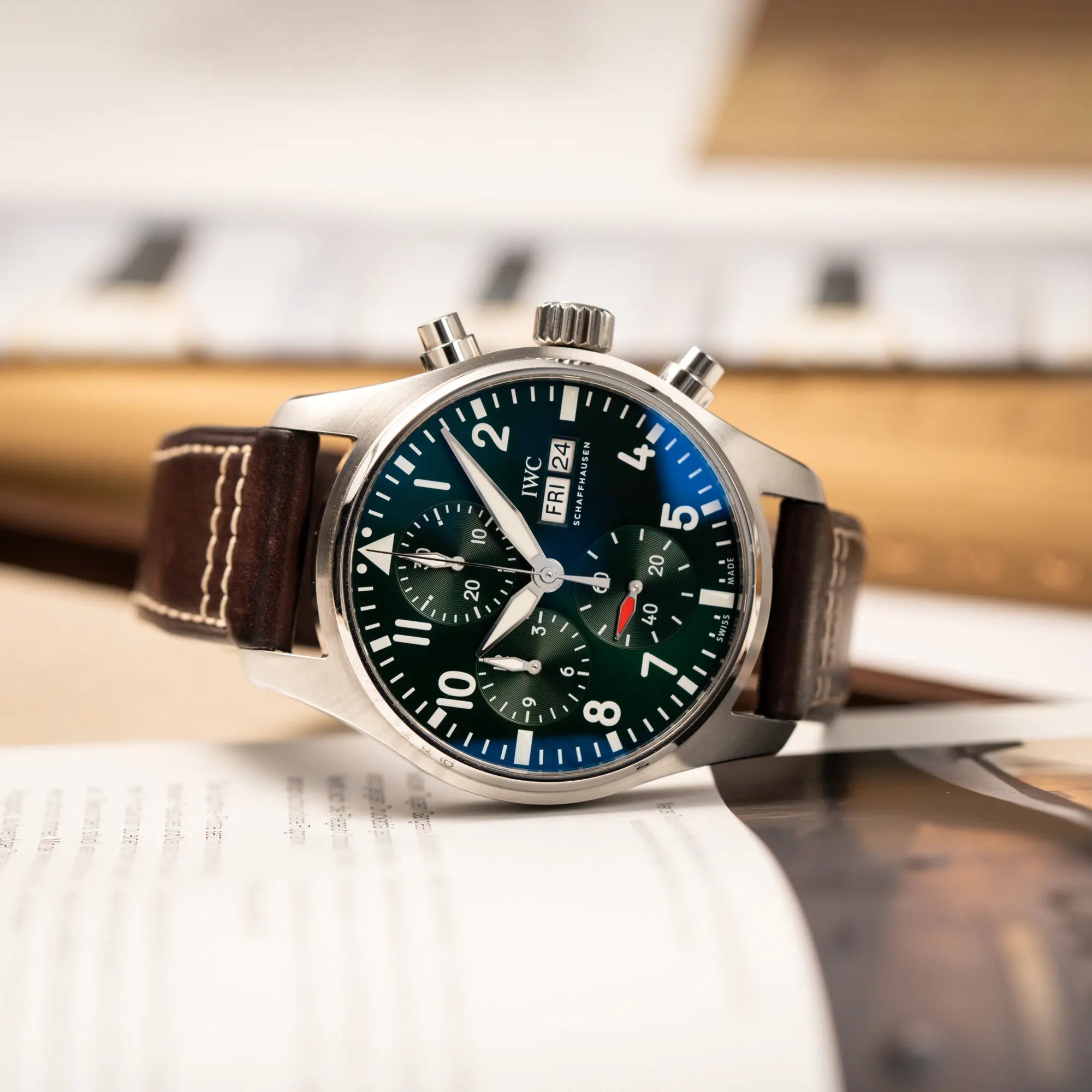 Pilot Fliegeruhr Chronograph | IW388103 | Box & Papiere 2022