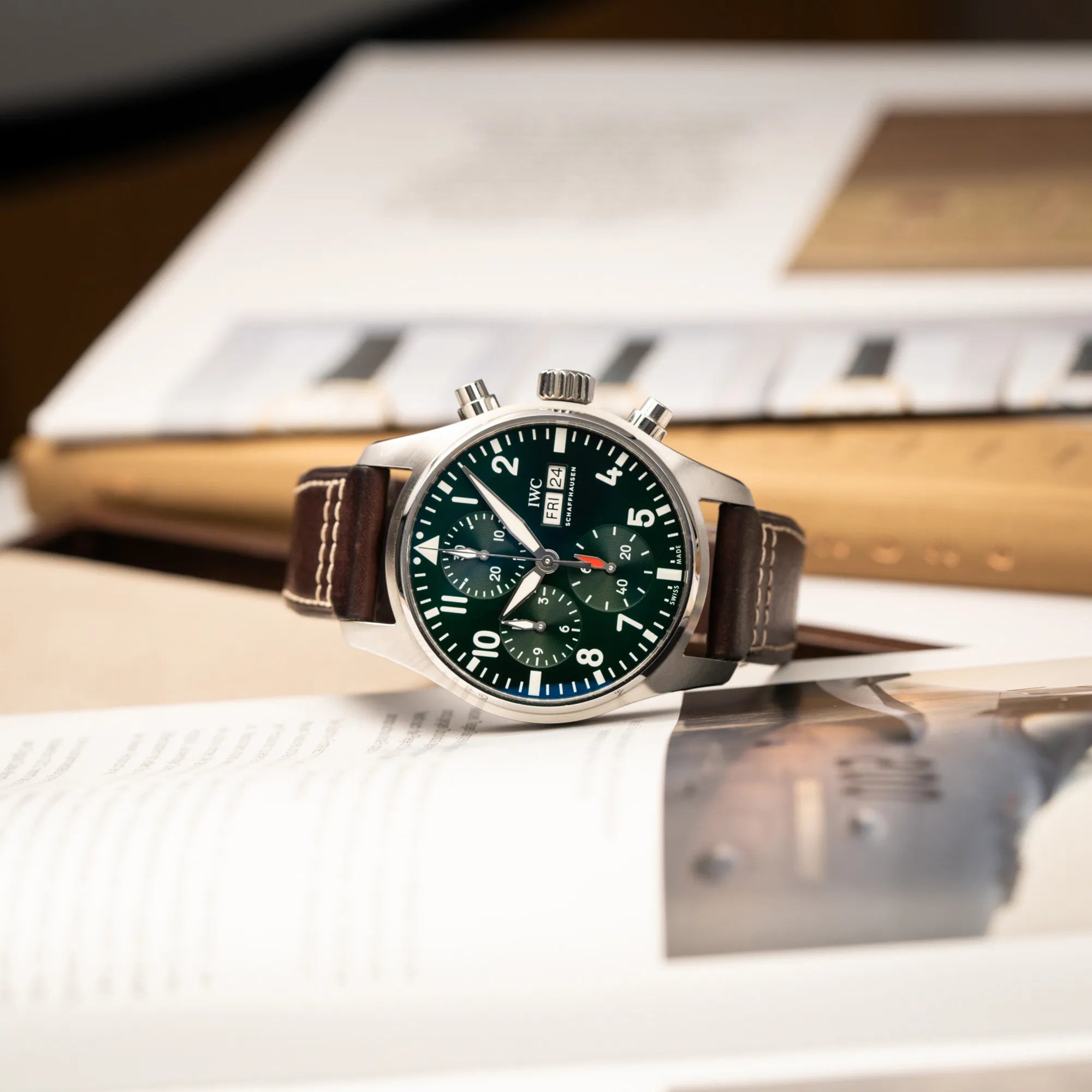 Pilot Fliegeruhr Chronograph | IW388103 | Box & Papiere 2022