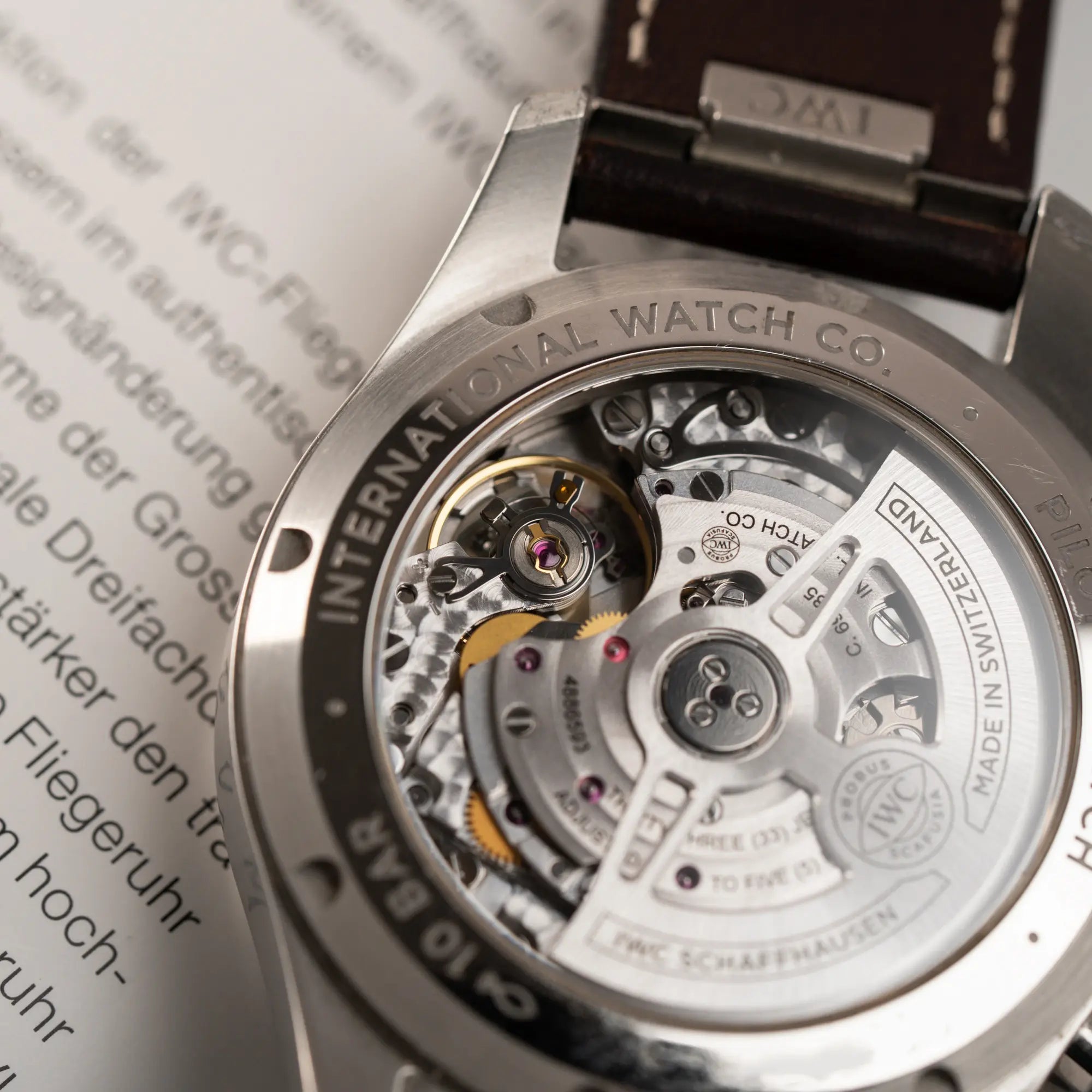 Pilot Fliegeruhr Chronograph | IW388103 | Box & Papiere 2022