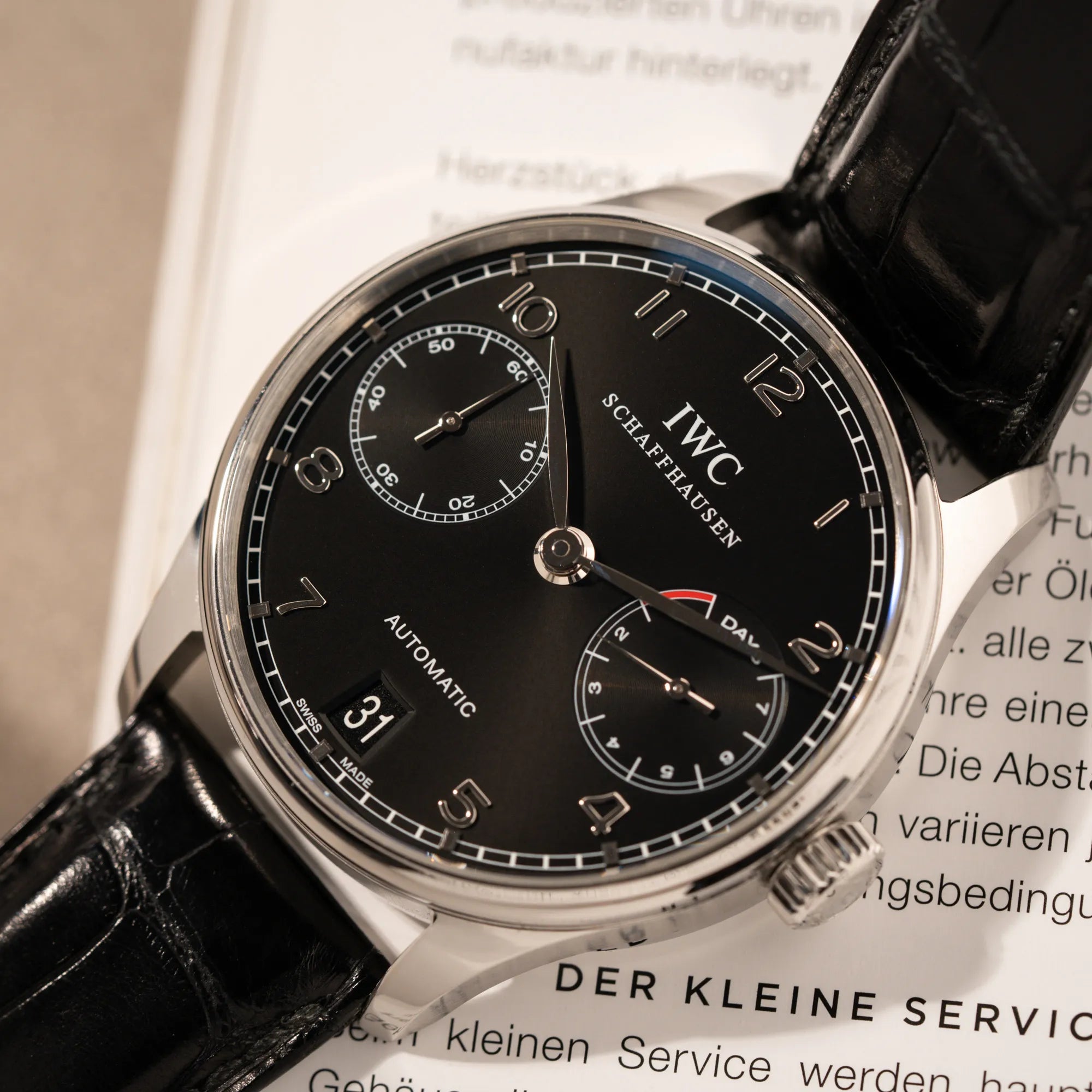 Portuguese Automatic 7 Days | IW5001 | Box & Papers | 2010