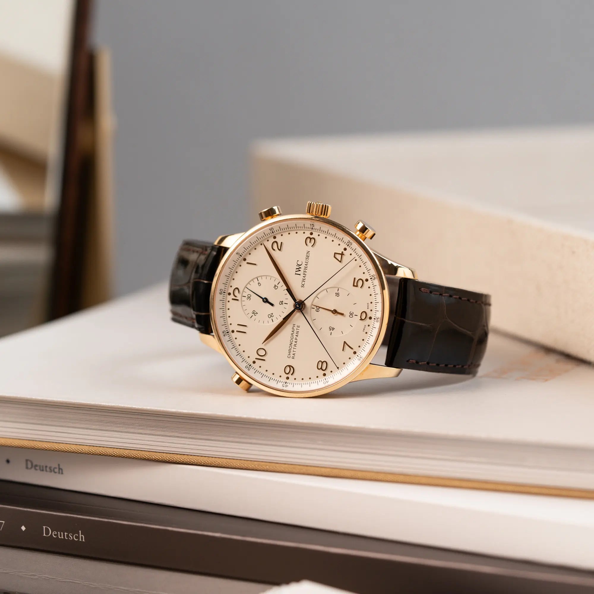 Portugieser Rattrapante Chronograph Rosé | IW3712 | Full-Set