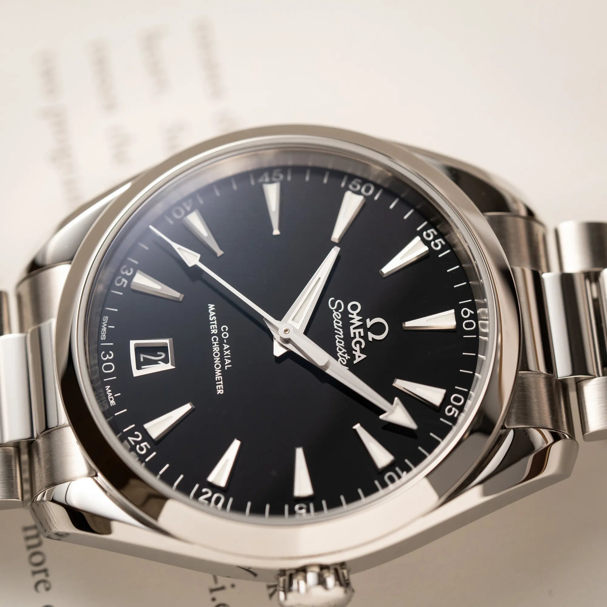 Seamaster Aqua Terra 41 | Full-Set 2026 | Deutsch Neuwertig