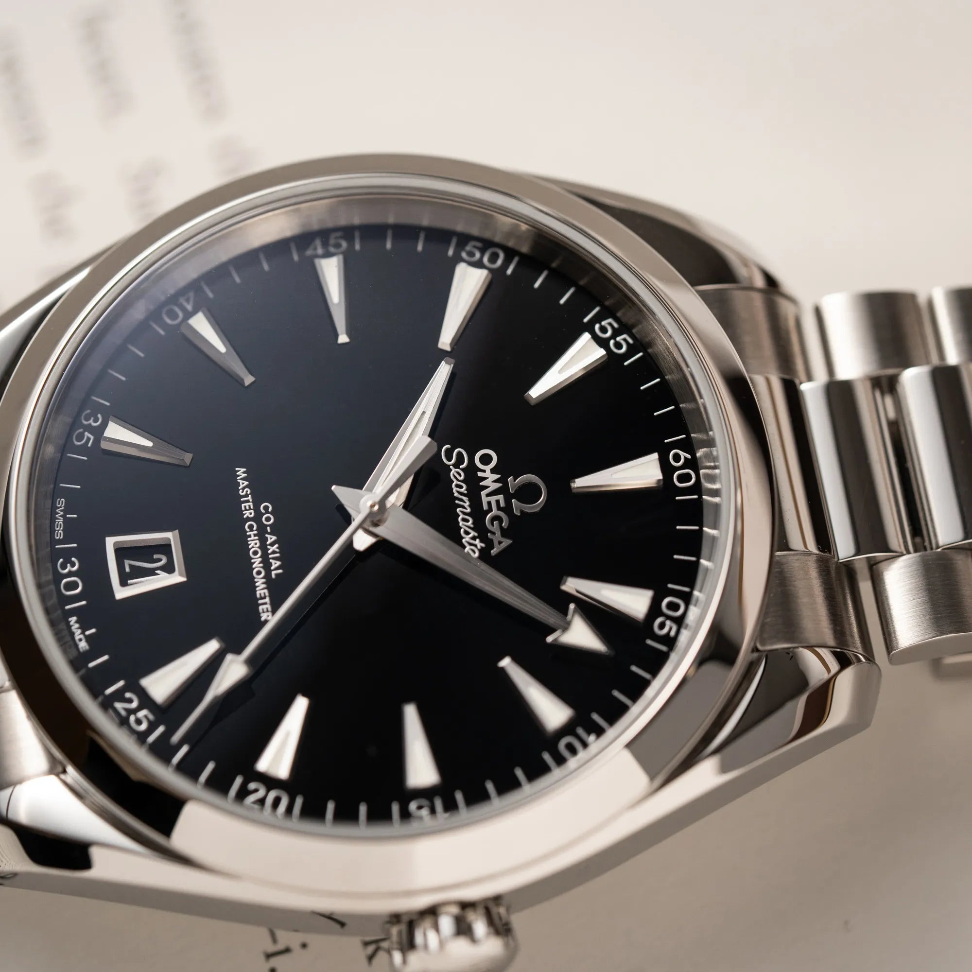 Seamaster Aqua Terra 41 | Full-Set 2026 | Deutsch Neuwertig