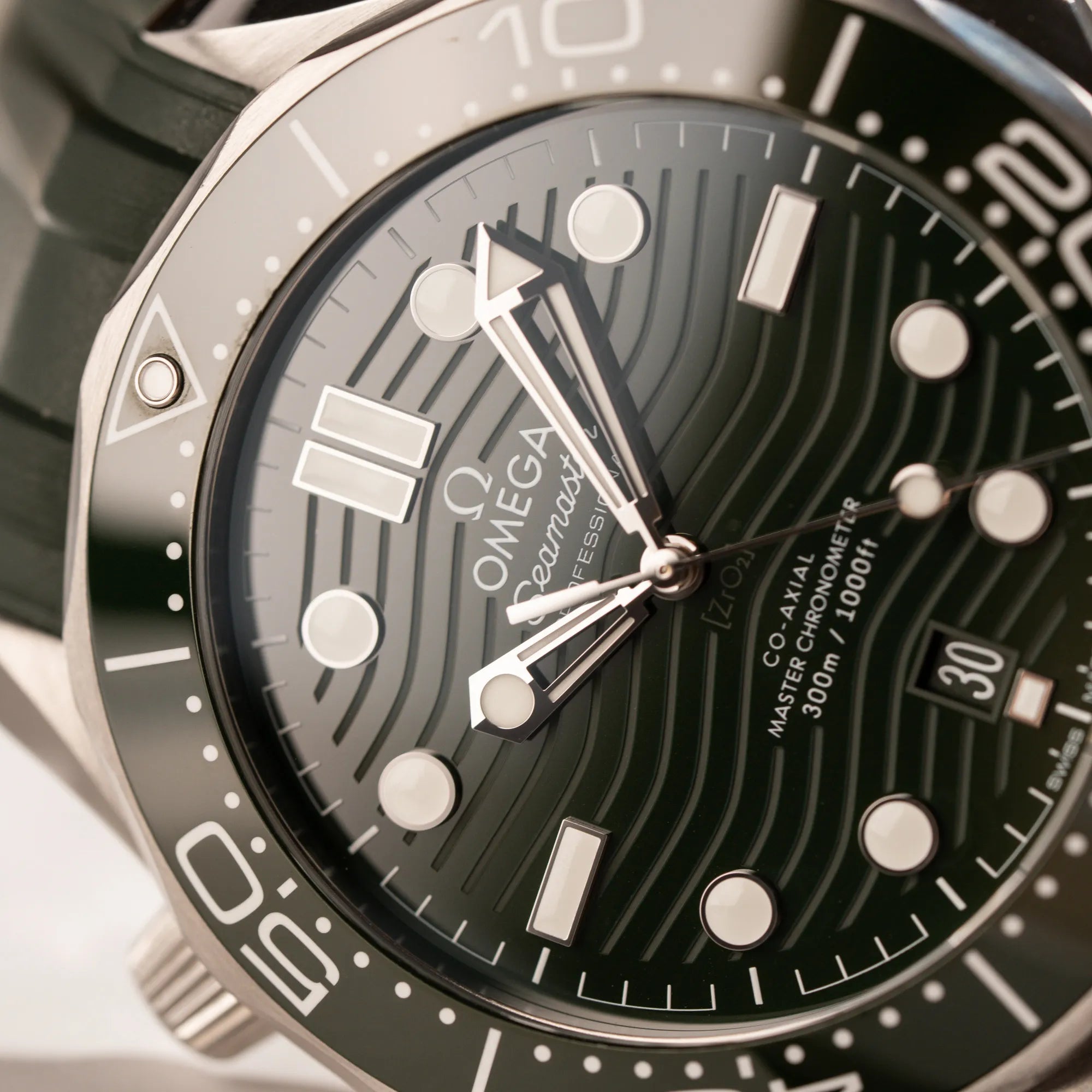 Seamaster Diver 300M | Green Dial | Full-Set 2023 | Faltschließe | DE