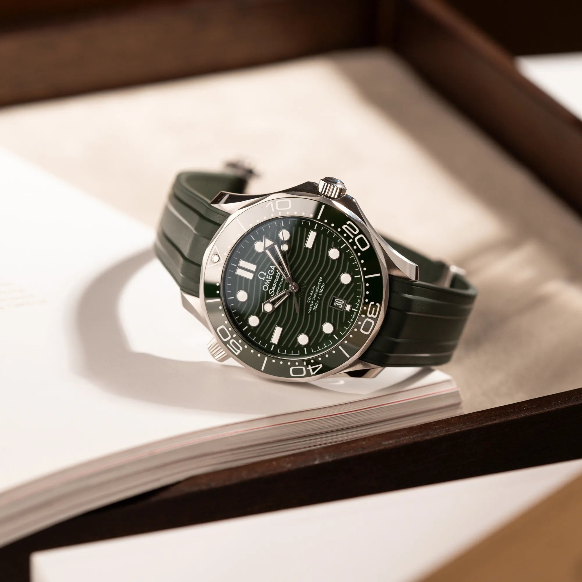 Seamaster Diver 300M | Green Dial | Full-Set 2023 | Faltschließe | DE