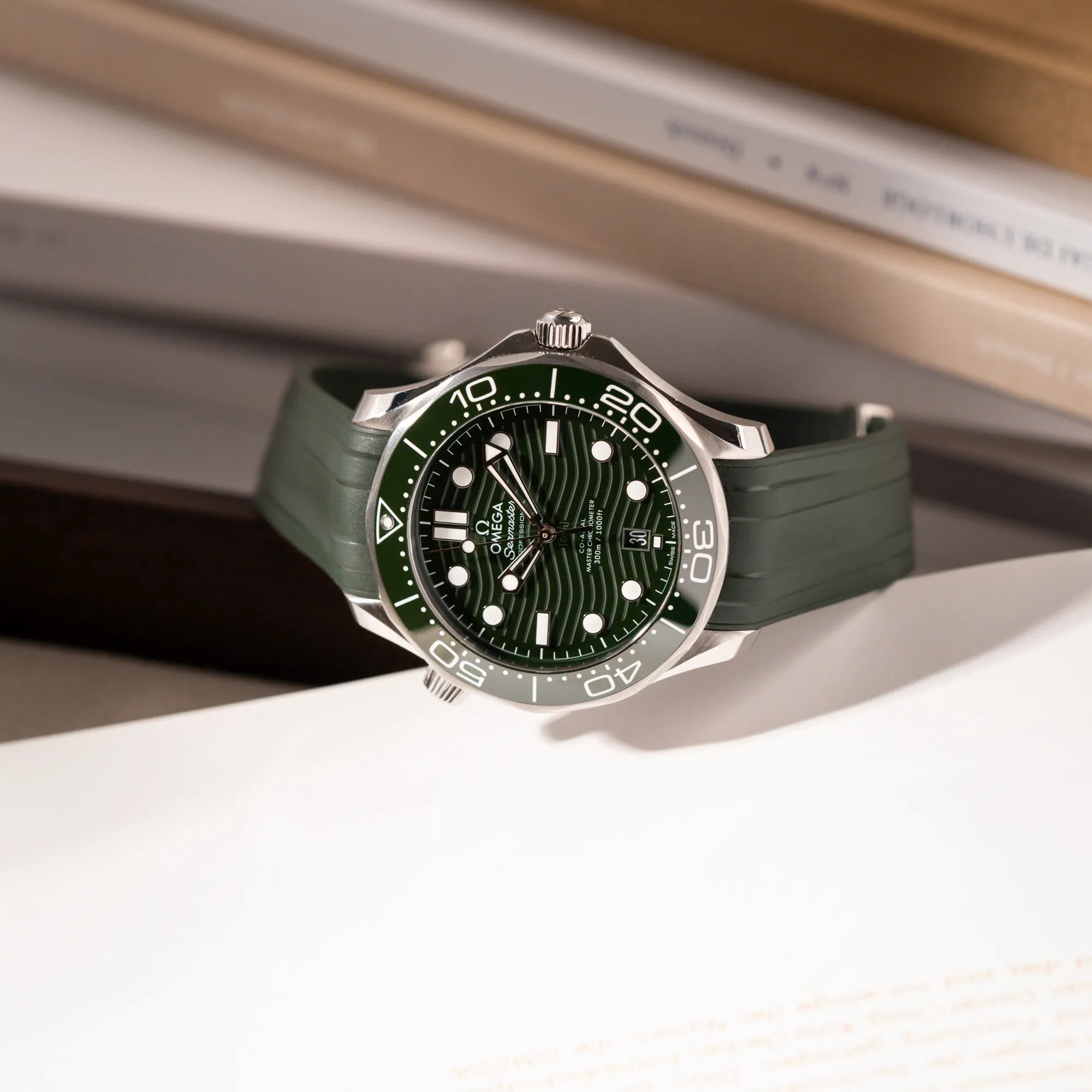 Seamaster Diver 300M | Green Dial | Full-Set 2023 | Faltschließe | DE
