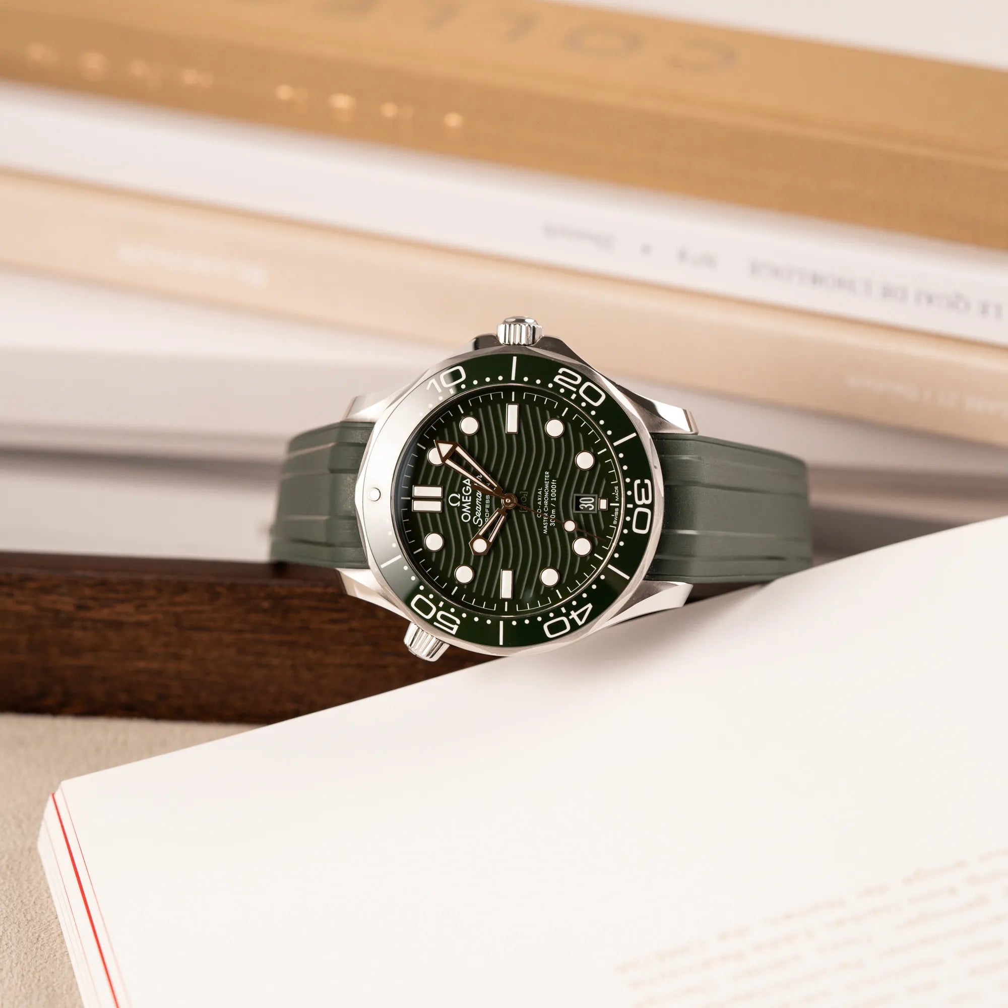 Seamaster Diver 300M | Green Dial | Full-Set 2023 | Faltschließe | DE
