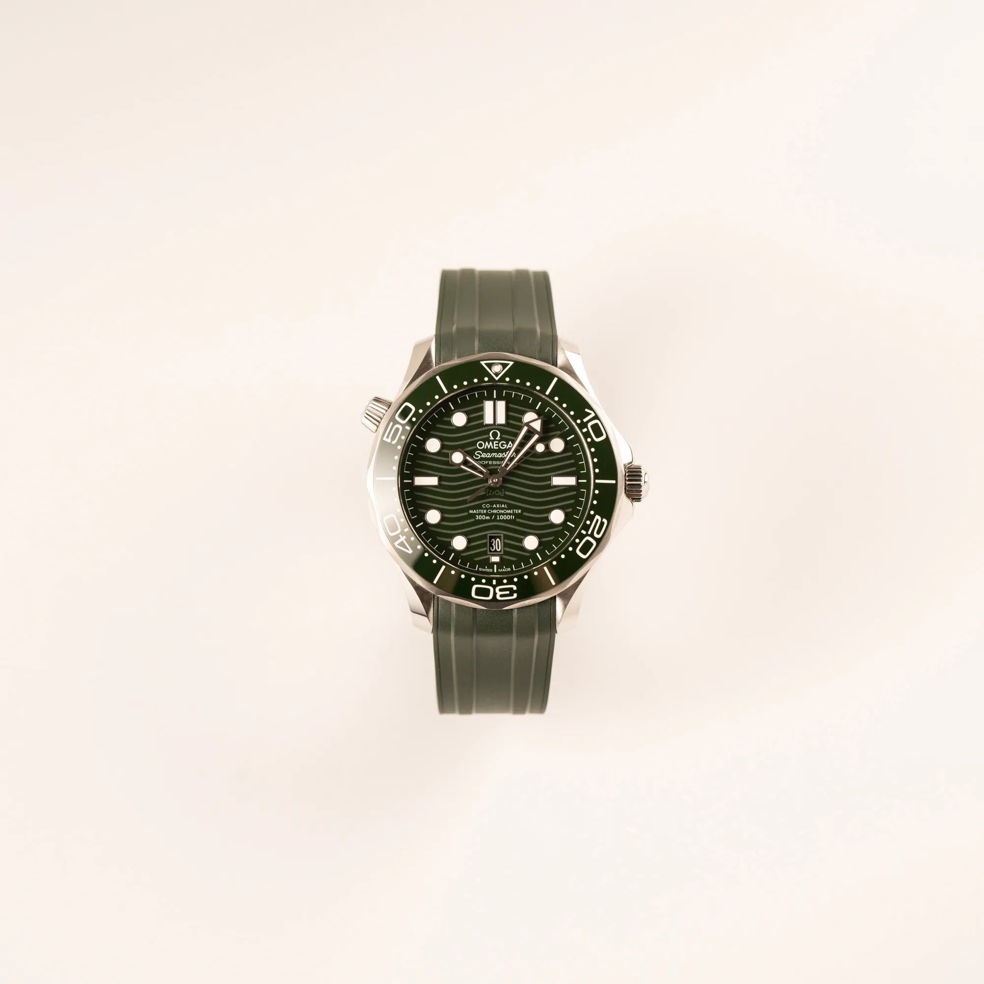 Seamaster Diver 300M | Green Dial | Full-Set 2023 | Faltschließe | DE