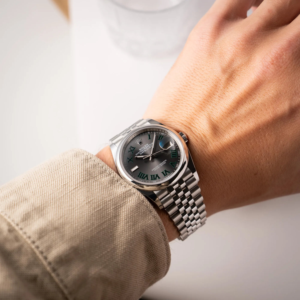 Datejust 36 Wimbledon | 126200 | Box & Papiere 2025 | LC100