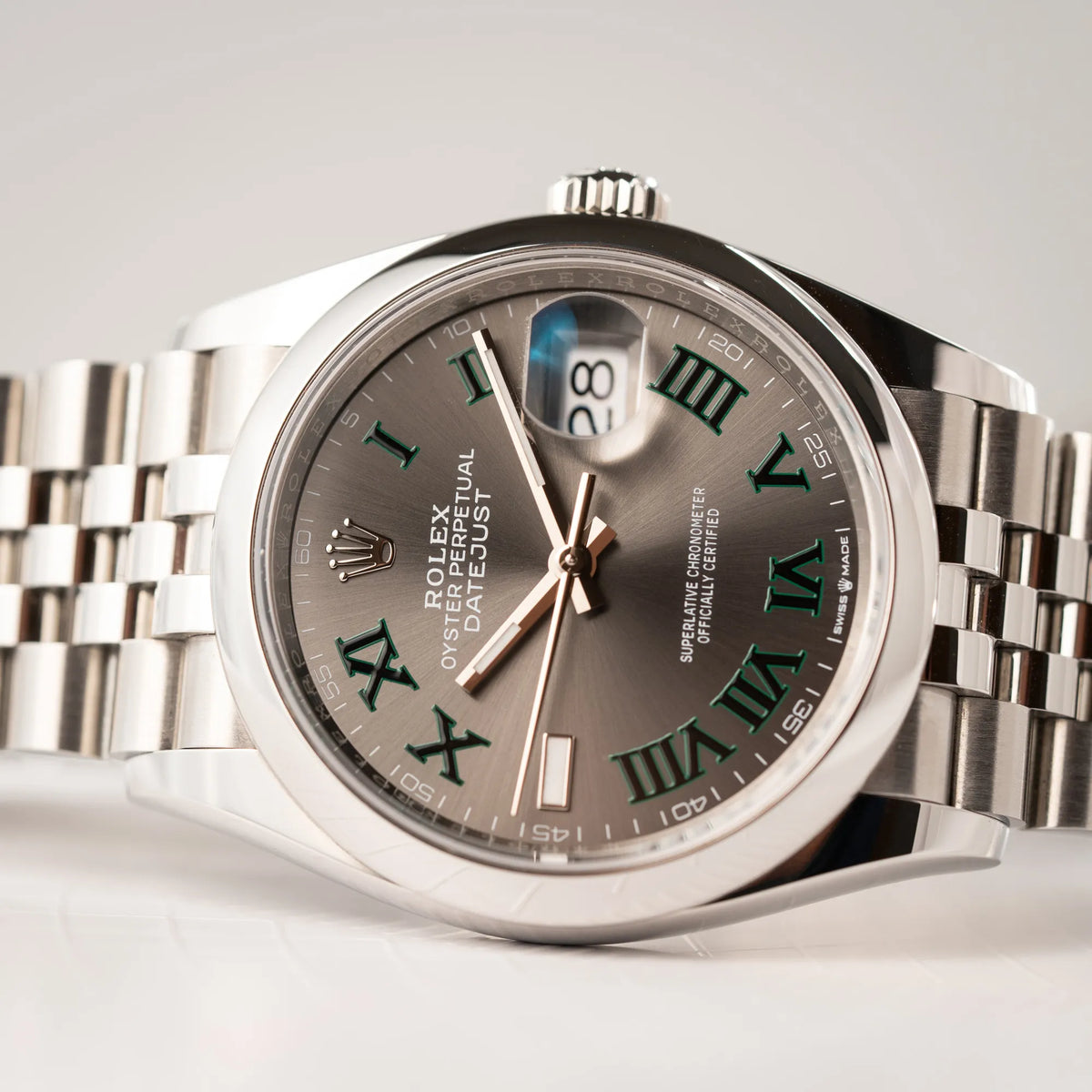 Datejust 36 Wimbledon | 126200 | Box & Papers 2025 | LC100