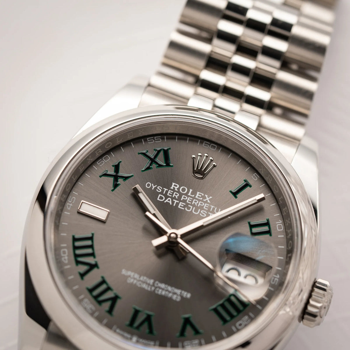 Datejust 36 Wimbledon | 126200 | Box & Papers 2025 | LC100