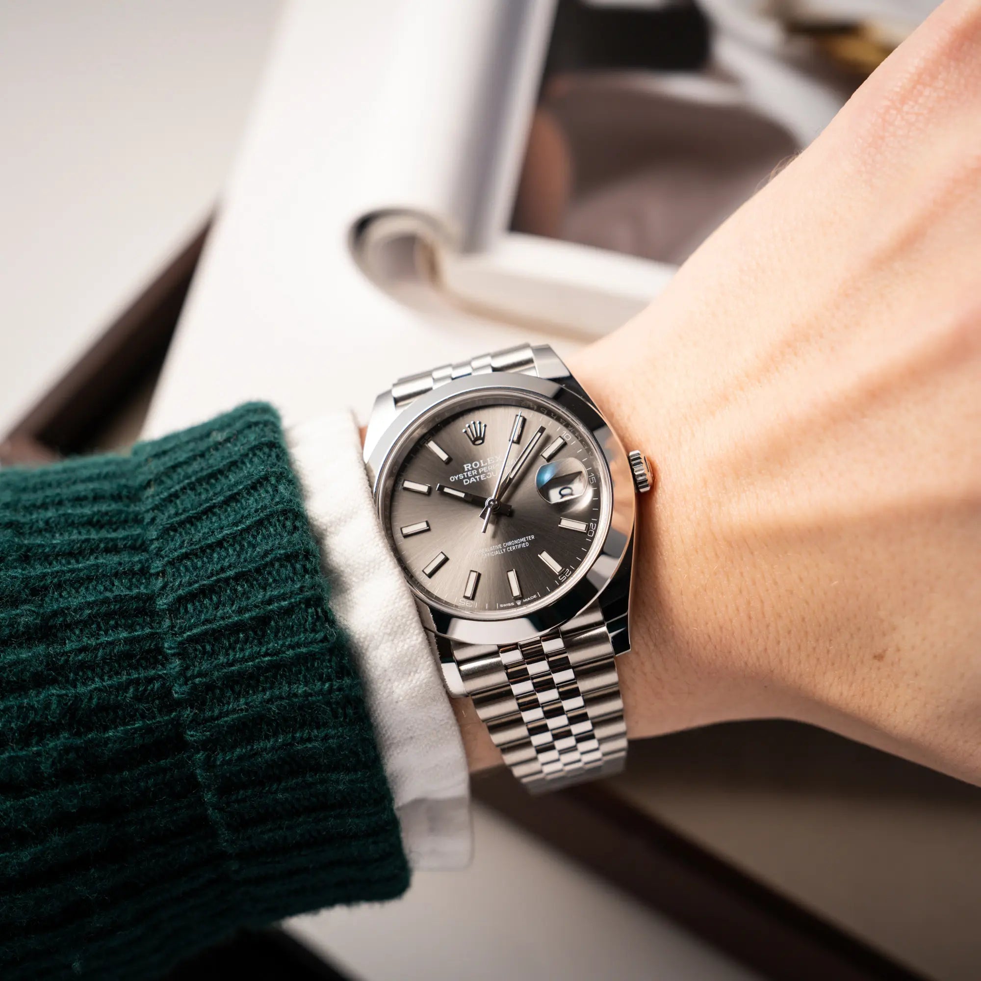 Datejust 41 | 126300 | Box & Papiere 2023 | LC100 NEW