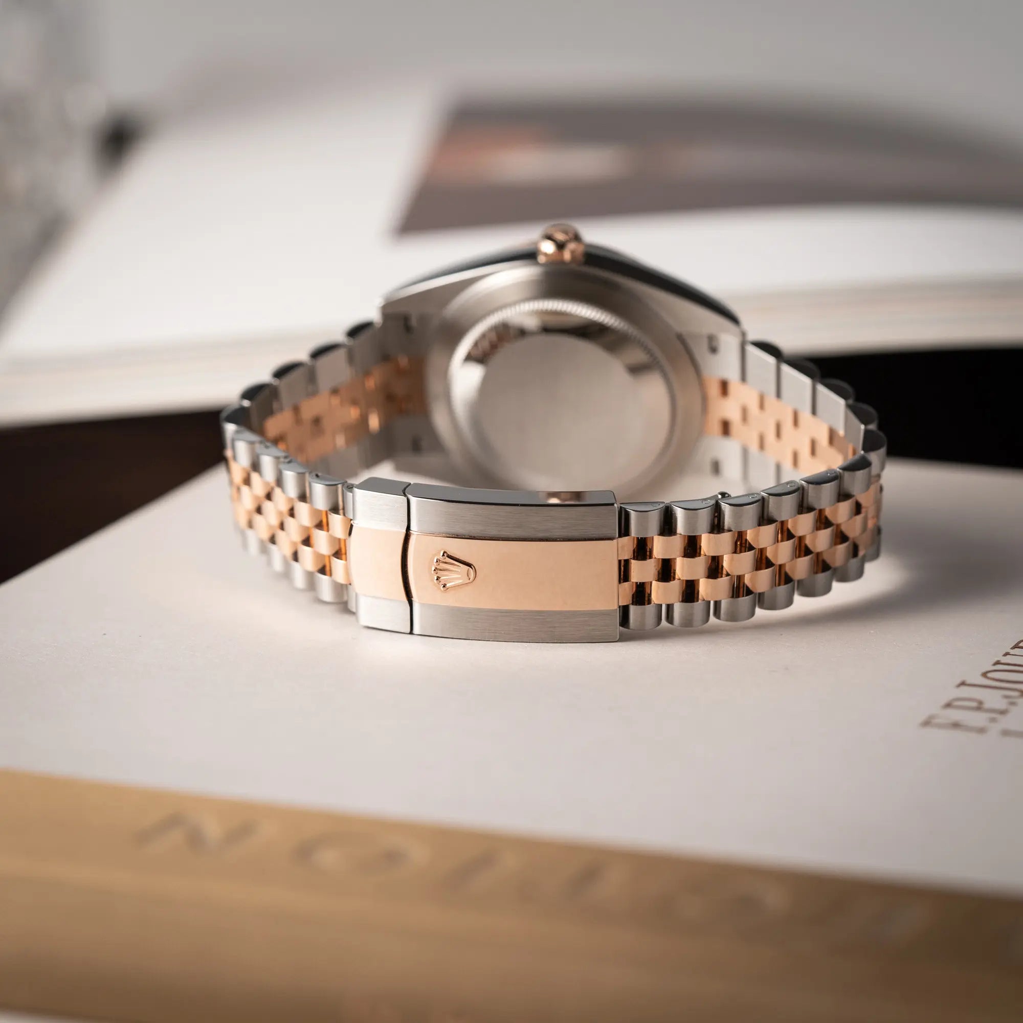 Datejust 41 Chocolate Stahl-Rosé | 126331 | Full-Set 2023