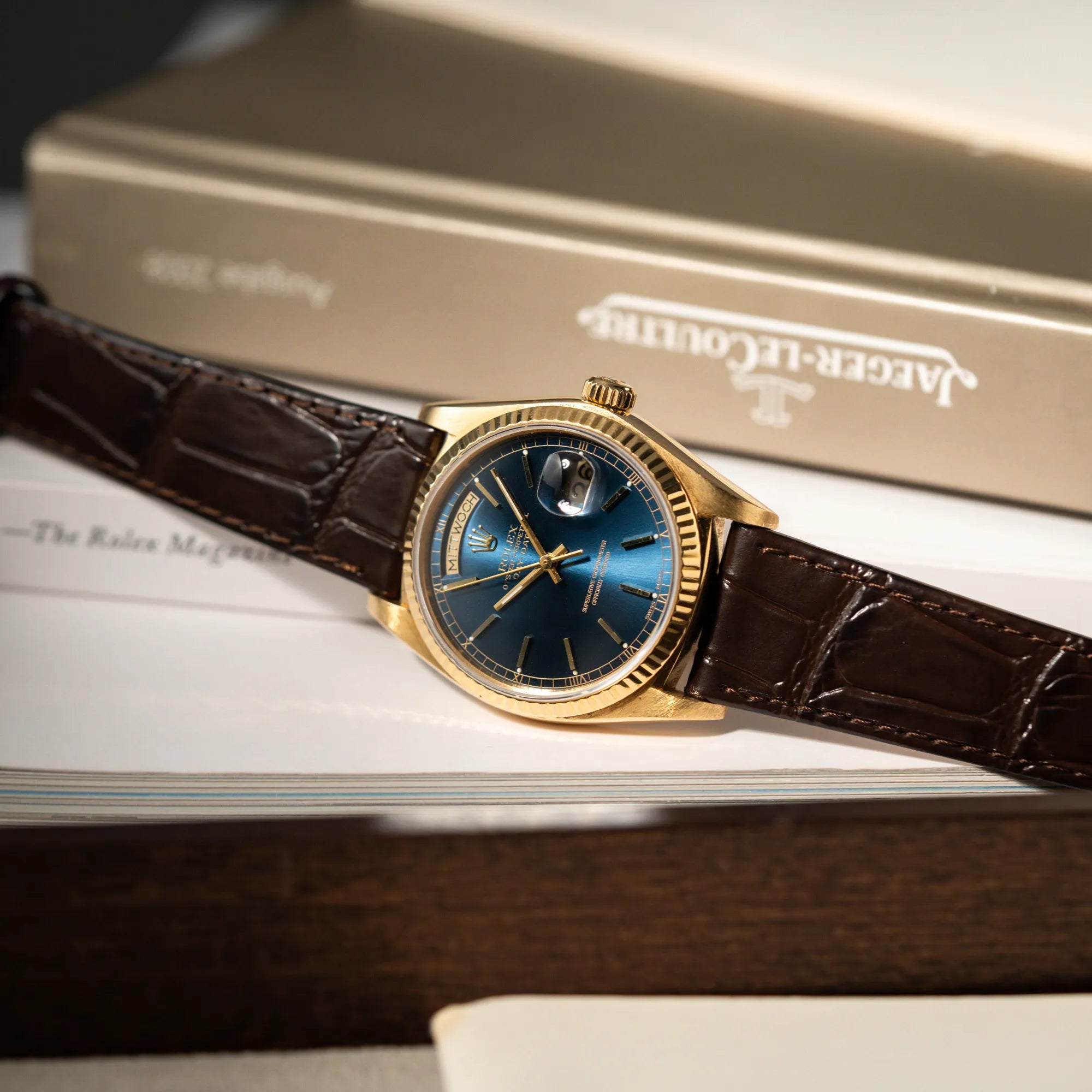 Day-Date 36 | 18038 | Box & Papiere | 1979 | LC100