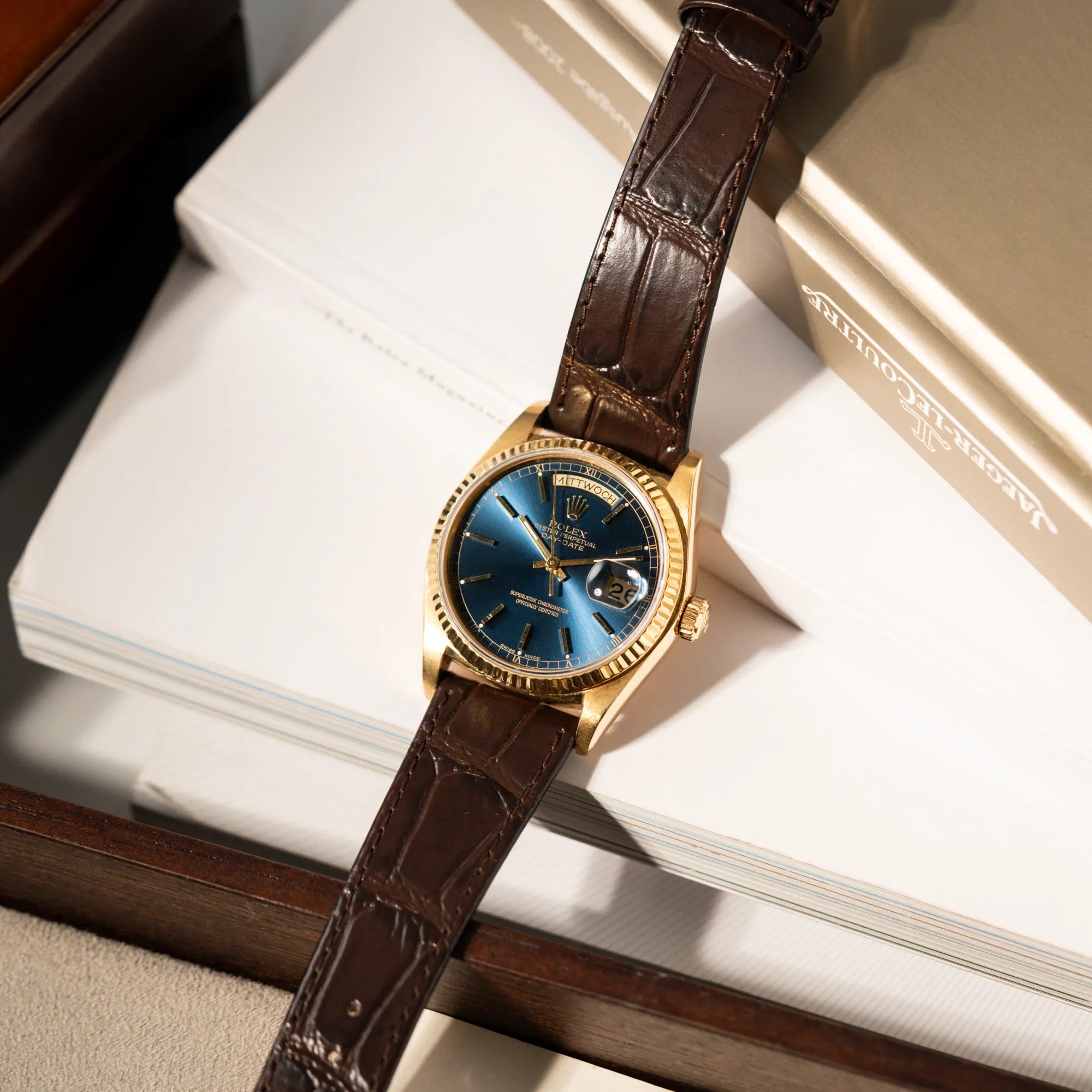 Day-Date 36 | 18038 | Box & Papiere | 1979 | LC100