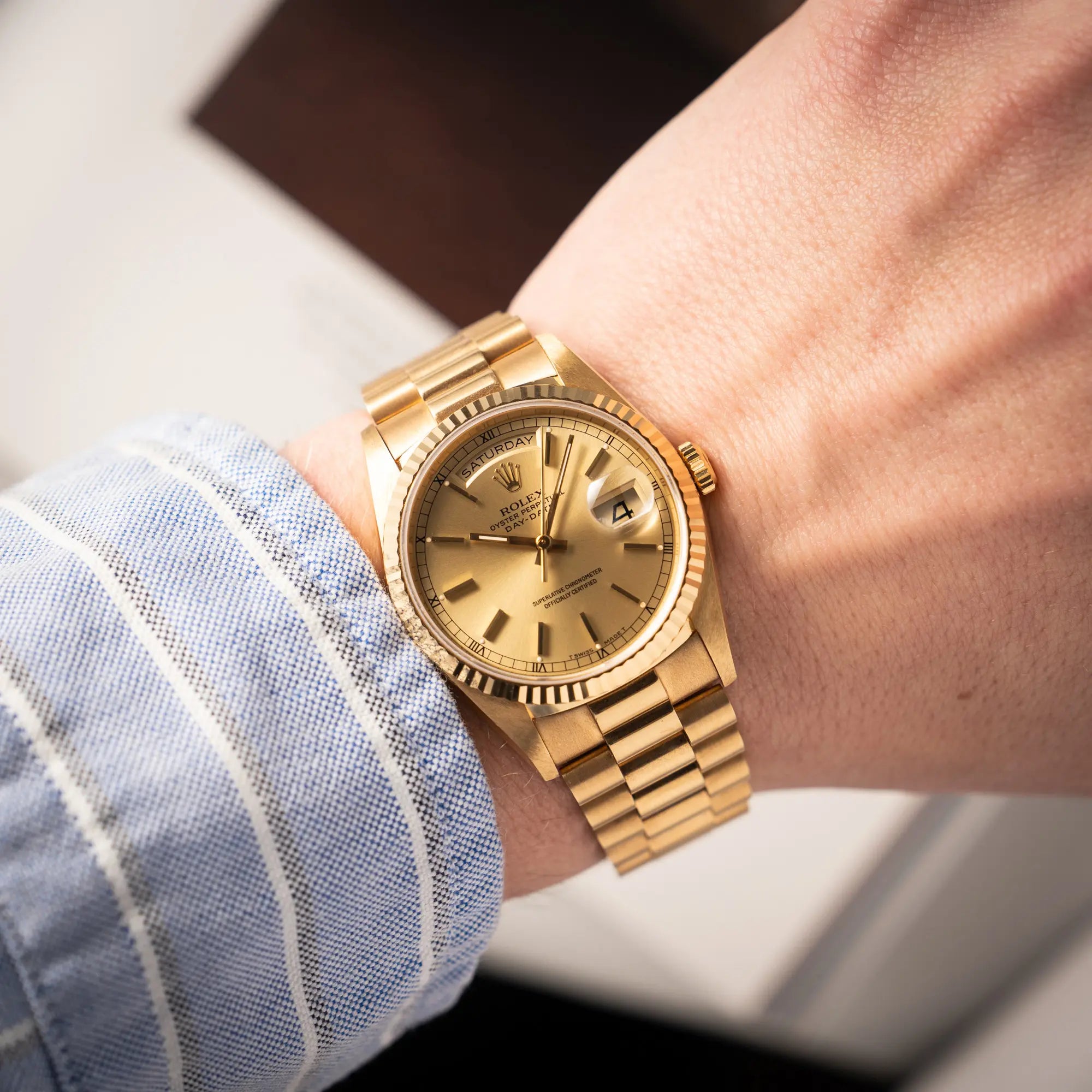 Day-Date 36 | 18238 | Box & Papiere 1990 | Sammlerstück