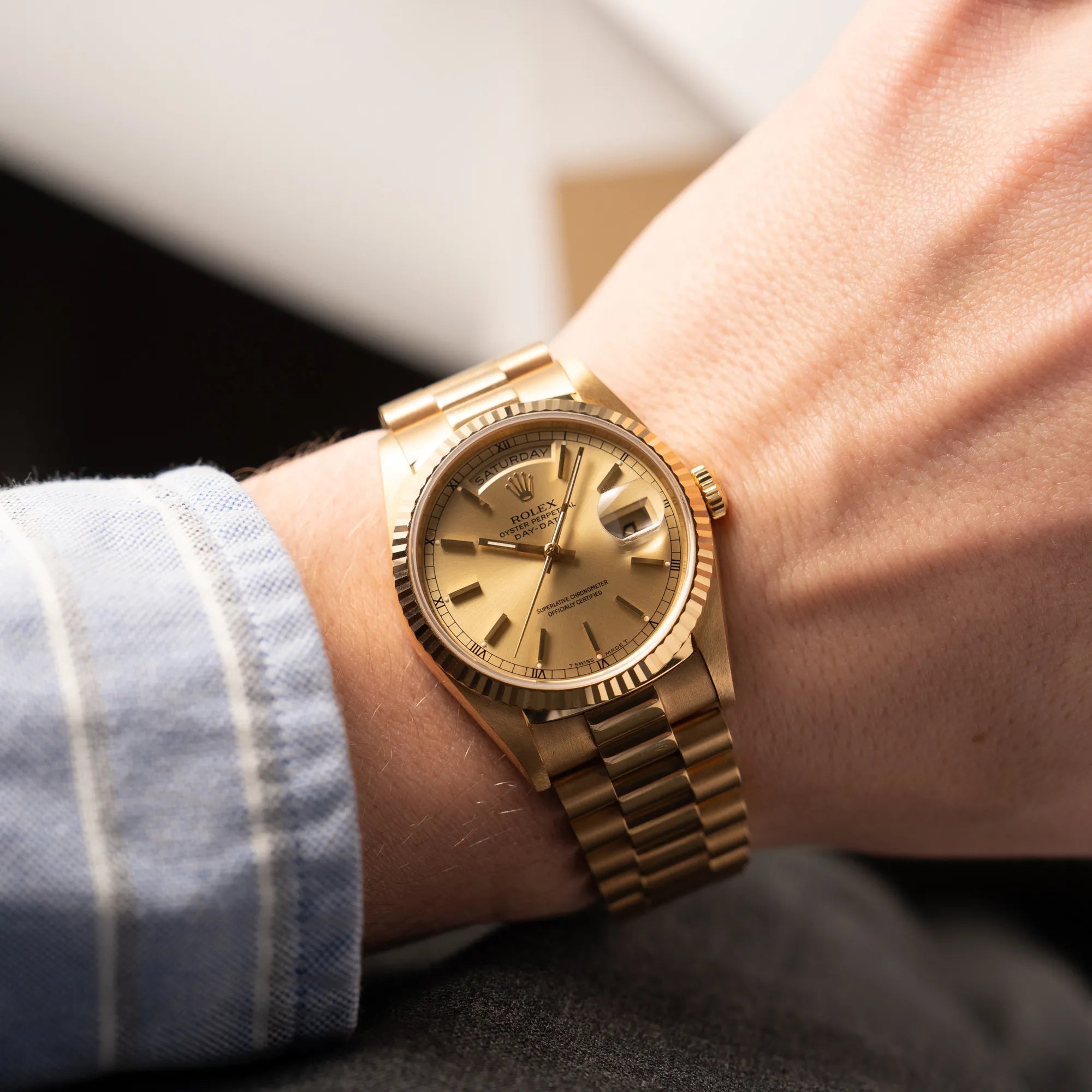 Day-Date 36 | 18238 | Box & Papiere 1990 | Sammlerstück