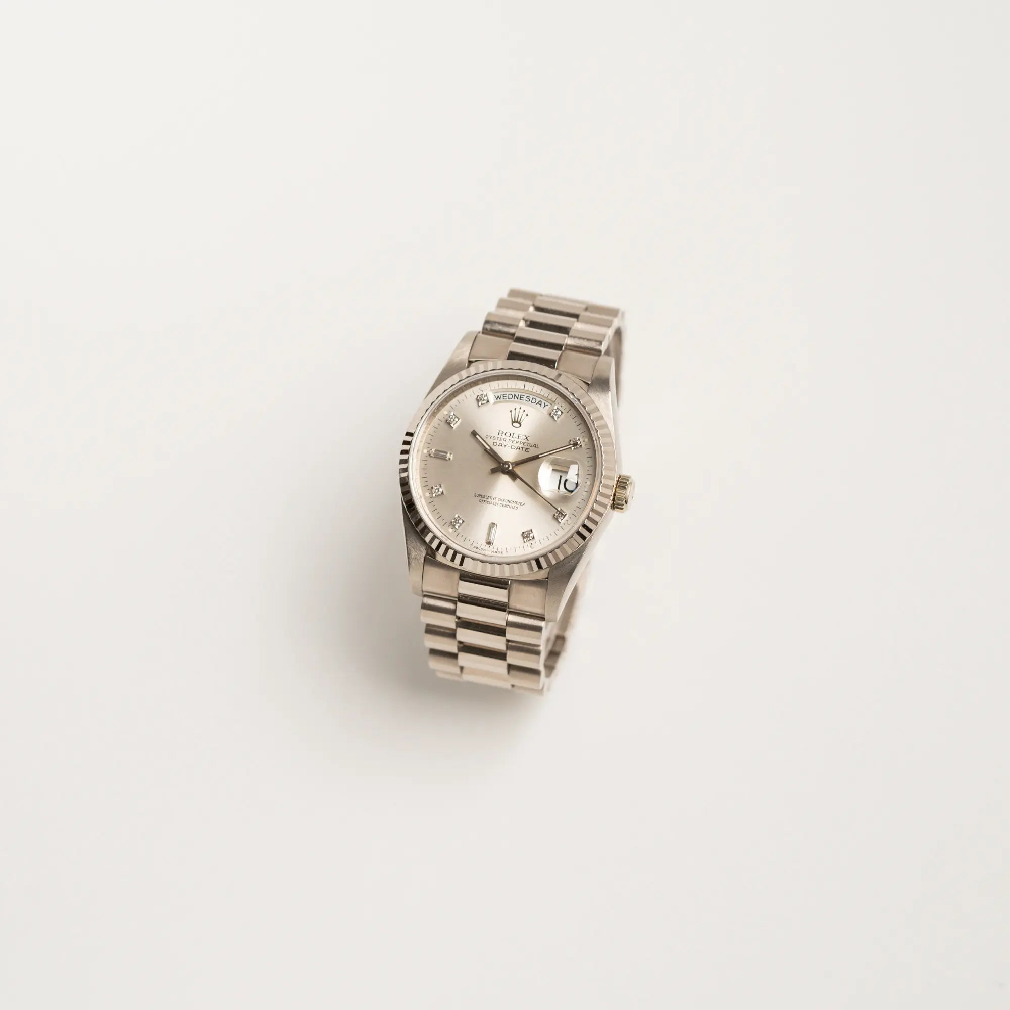 Day-Date 36 Weißgold Dia | 18239 | Box & Papiere | 1995