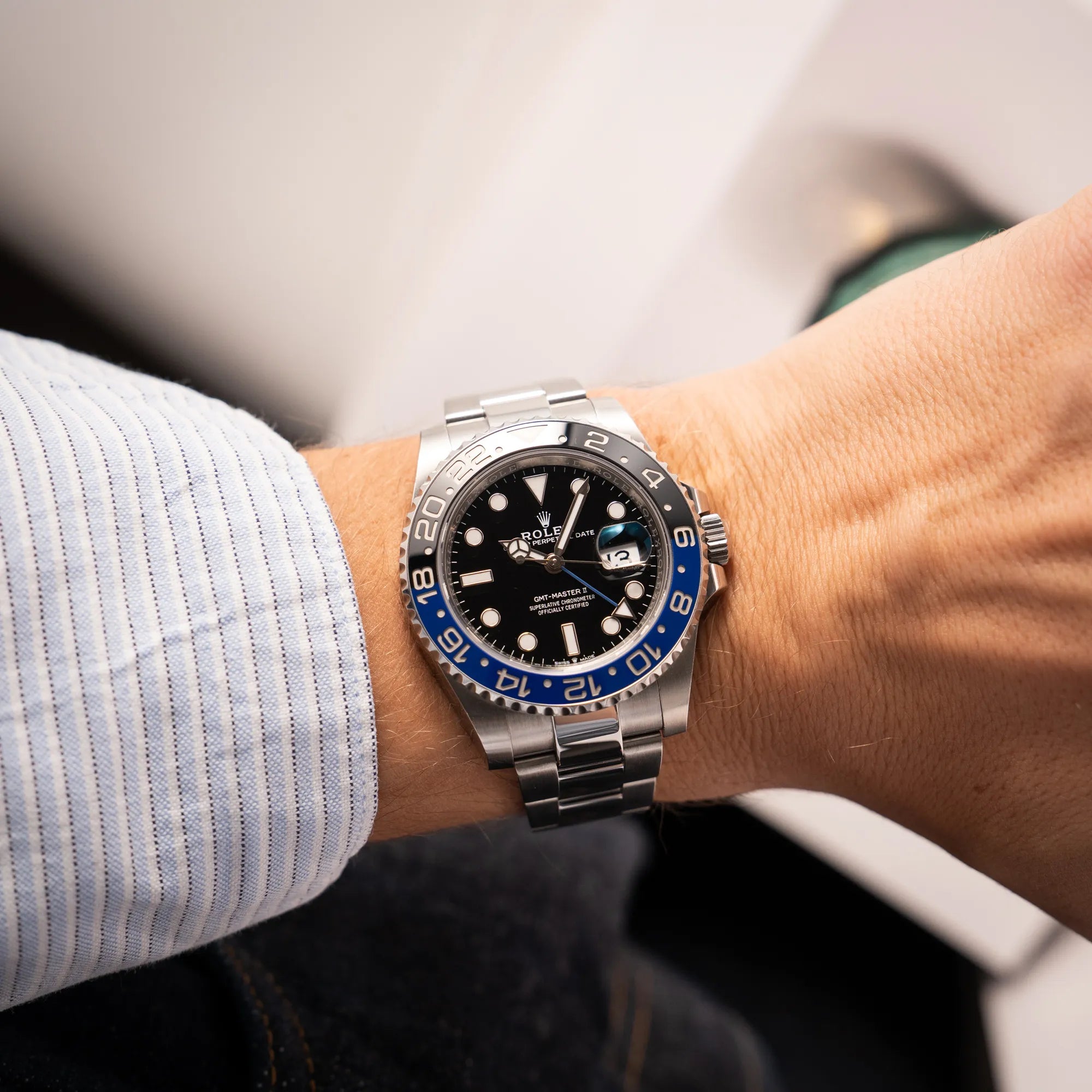GMT-Master II Batman | 116710BLNR | Box & Papers 2023