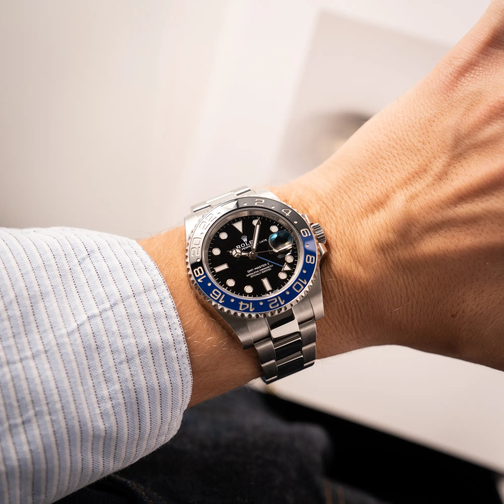 GMT-Master II Batman | 116710BLNR | Box & Papers 2023