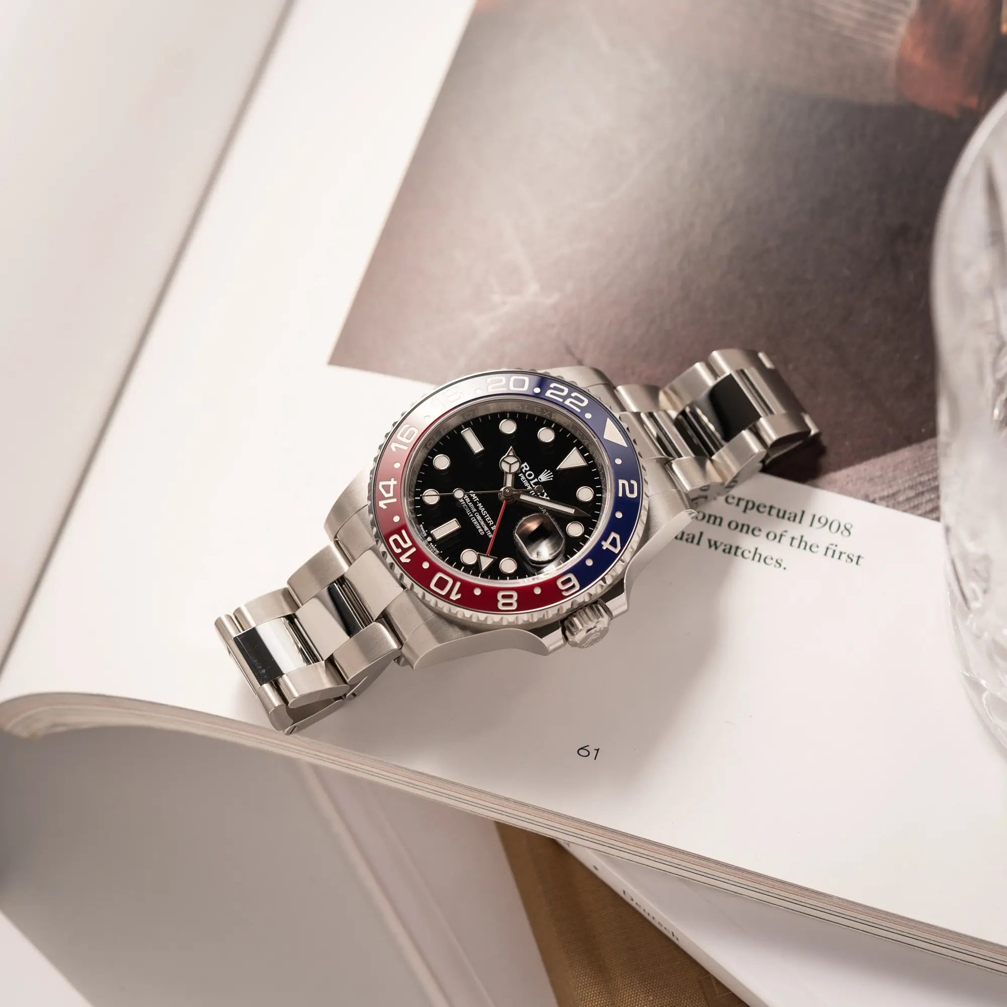 GMT-Master II Pepsi | 126710BLRO | Full-Set 21 | Neu LC100