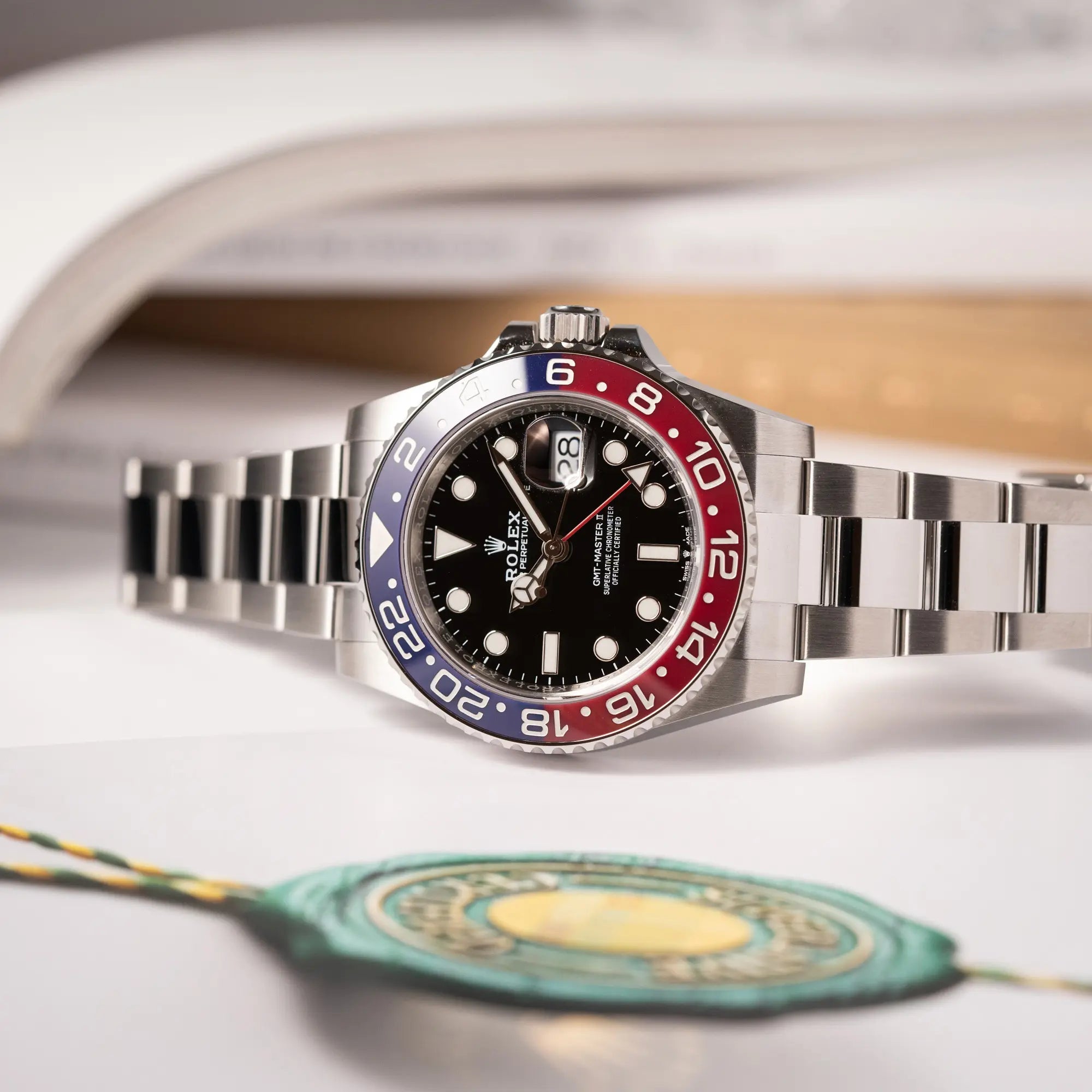 GMT-Master II Pepsi | 126710BLRO | Full-Set 21 | Neu LC100
