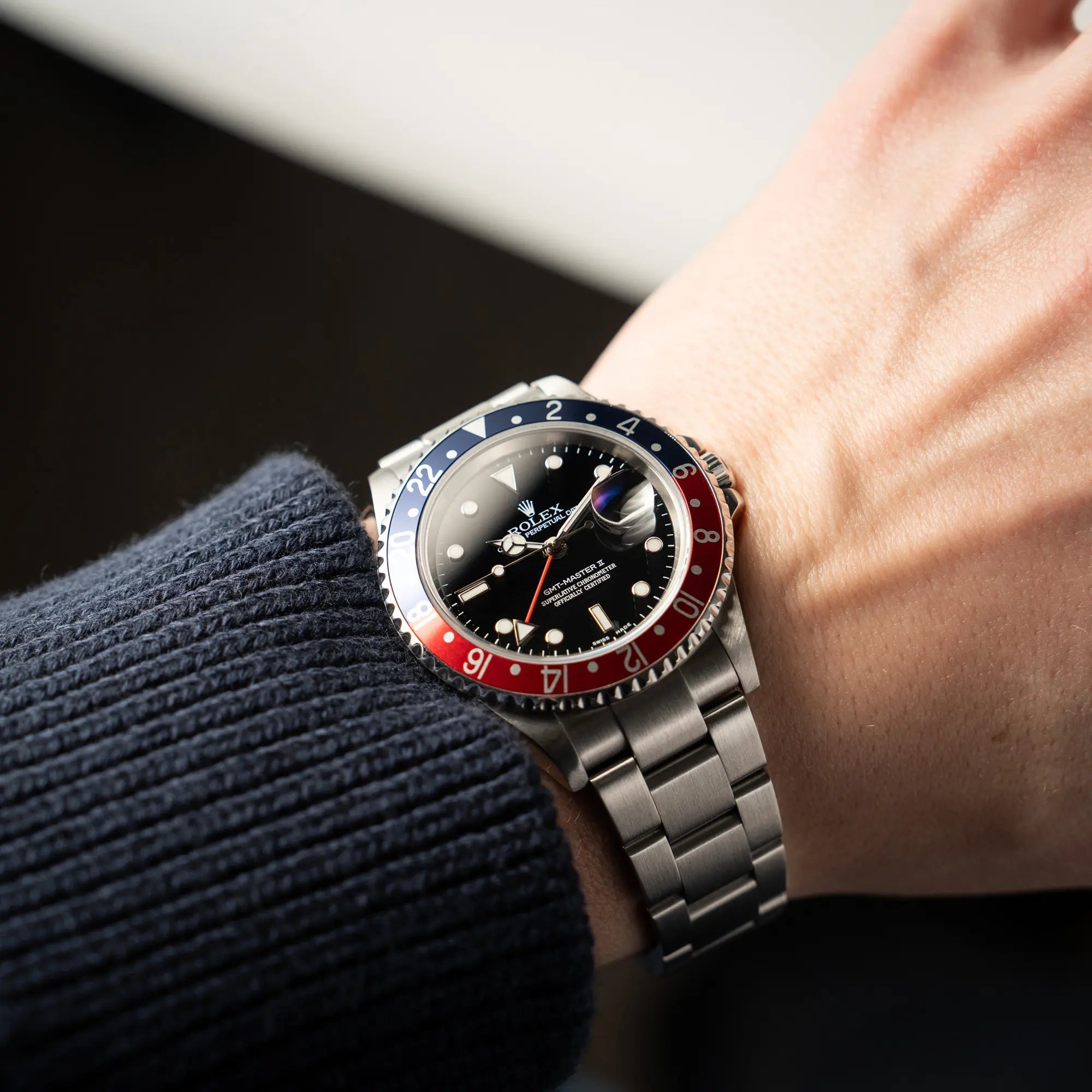 GMT-Master II Pepsi | 16710 | Box & Papiere 2005 | No Hole