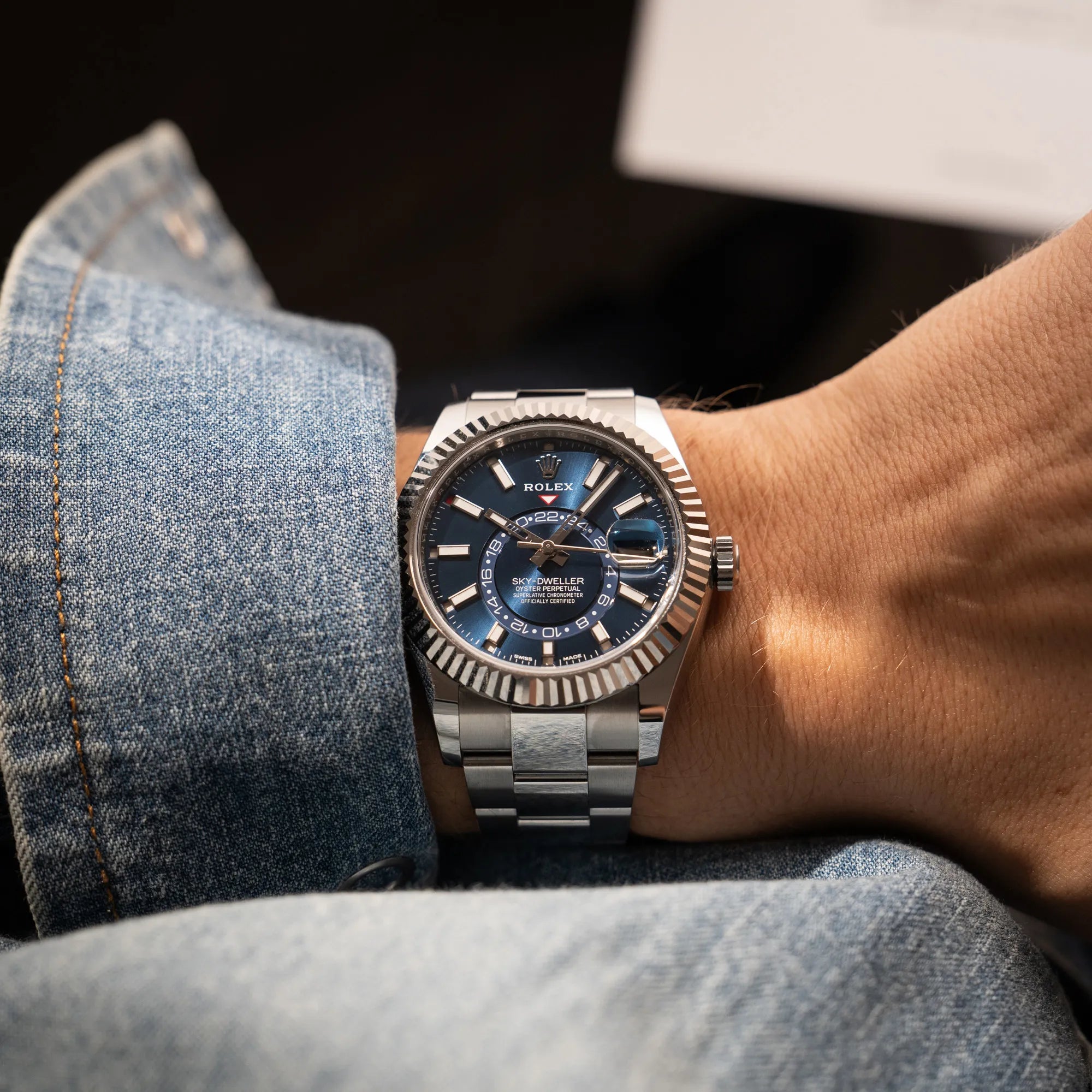 Sky-Dweller Blue | 326934 | Full-Set 2019 | LC100
