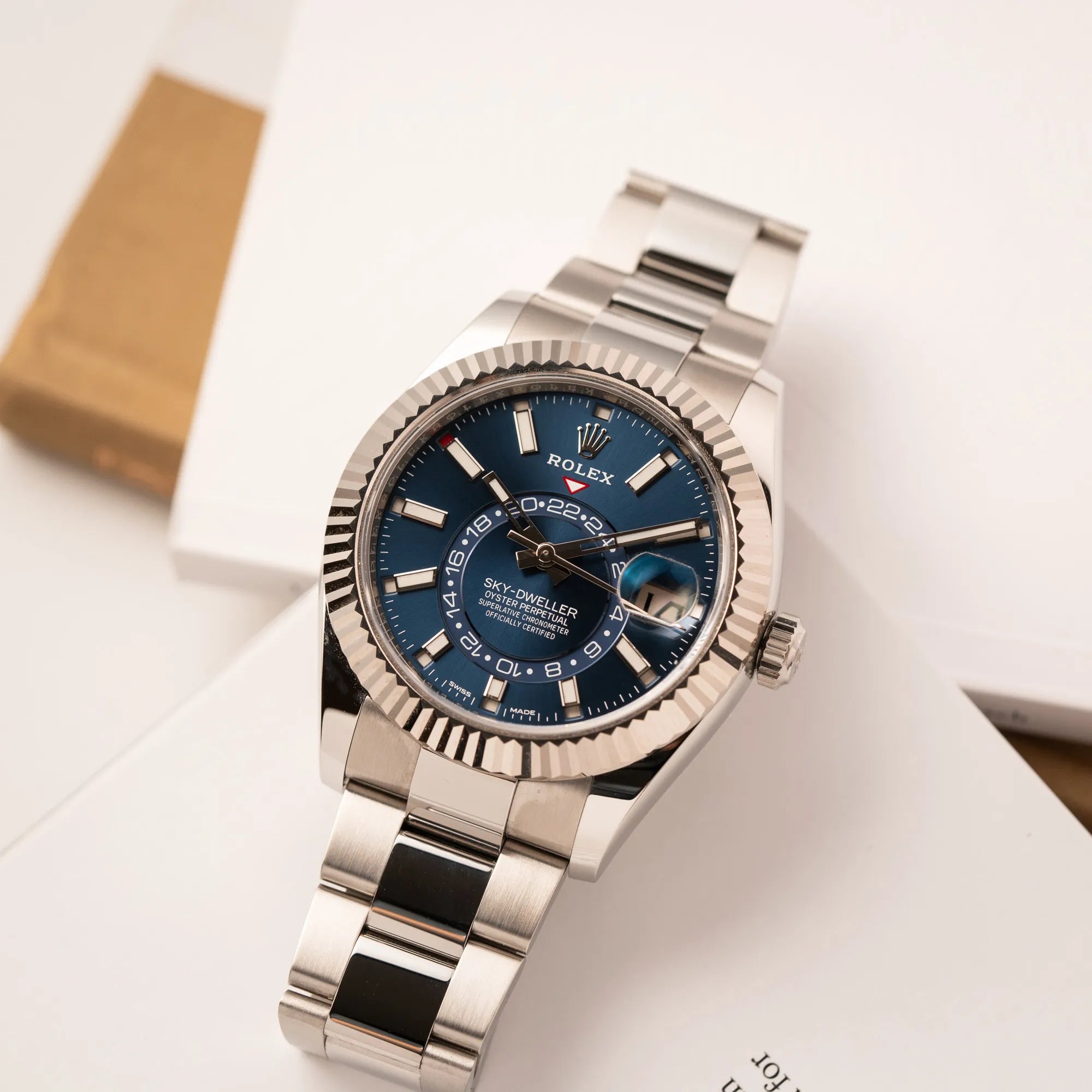 Sky-Dweller Blue | 326934 | Full-Set 2019 | LC100