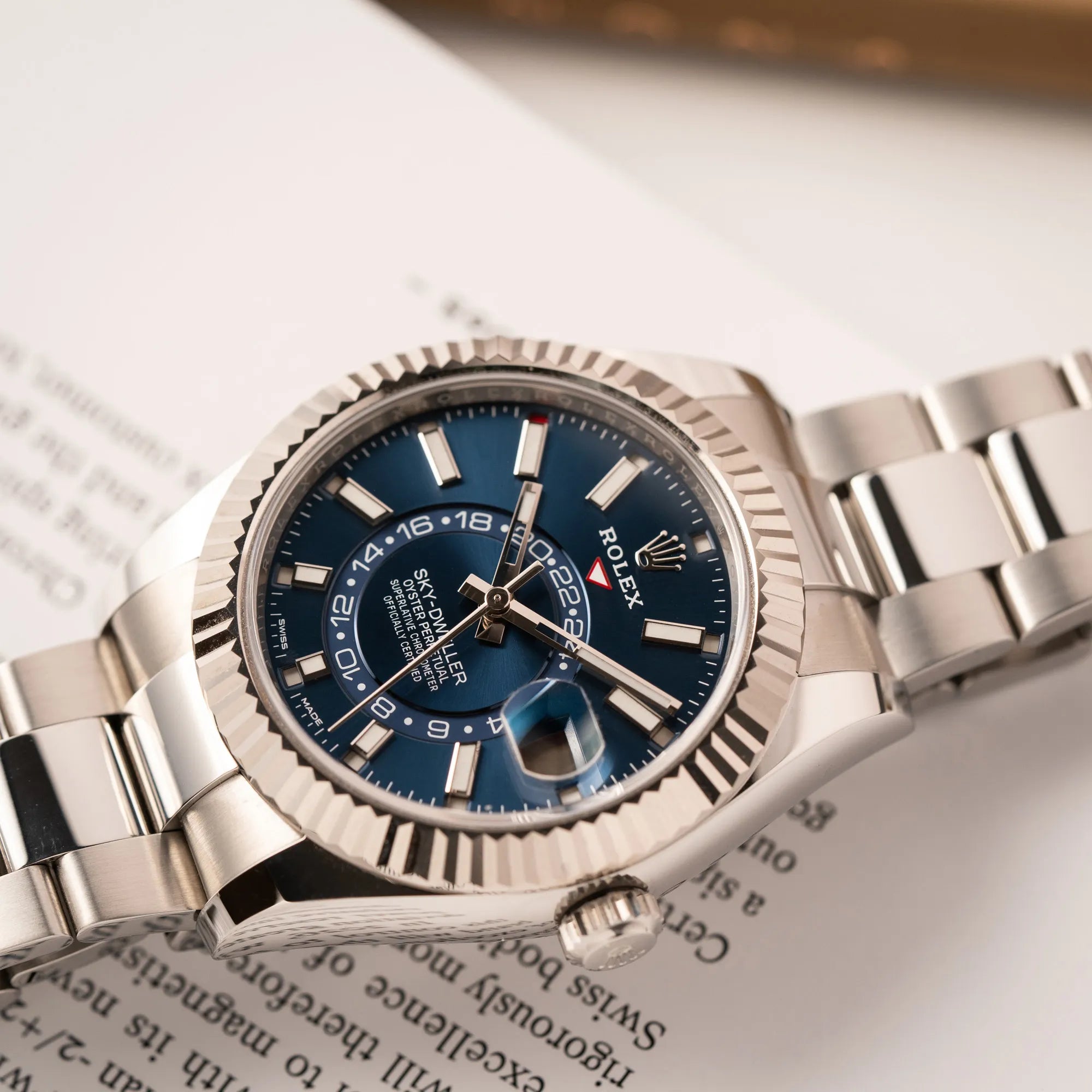 Sky-Dweller Blue | 326934 | Full-Set 2019 | LC100