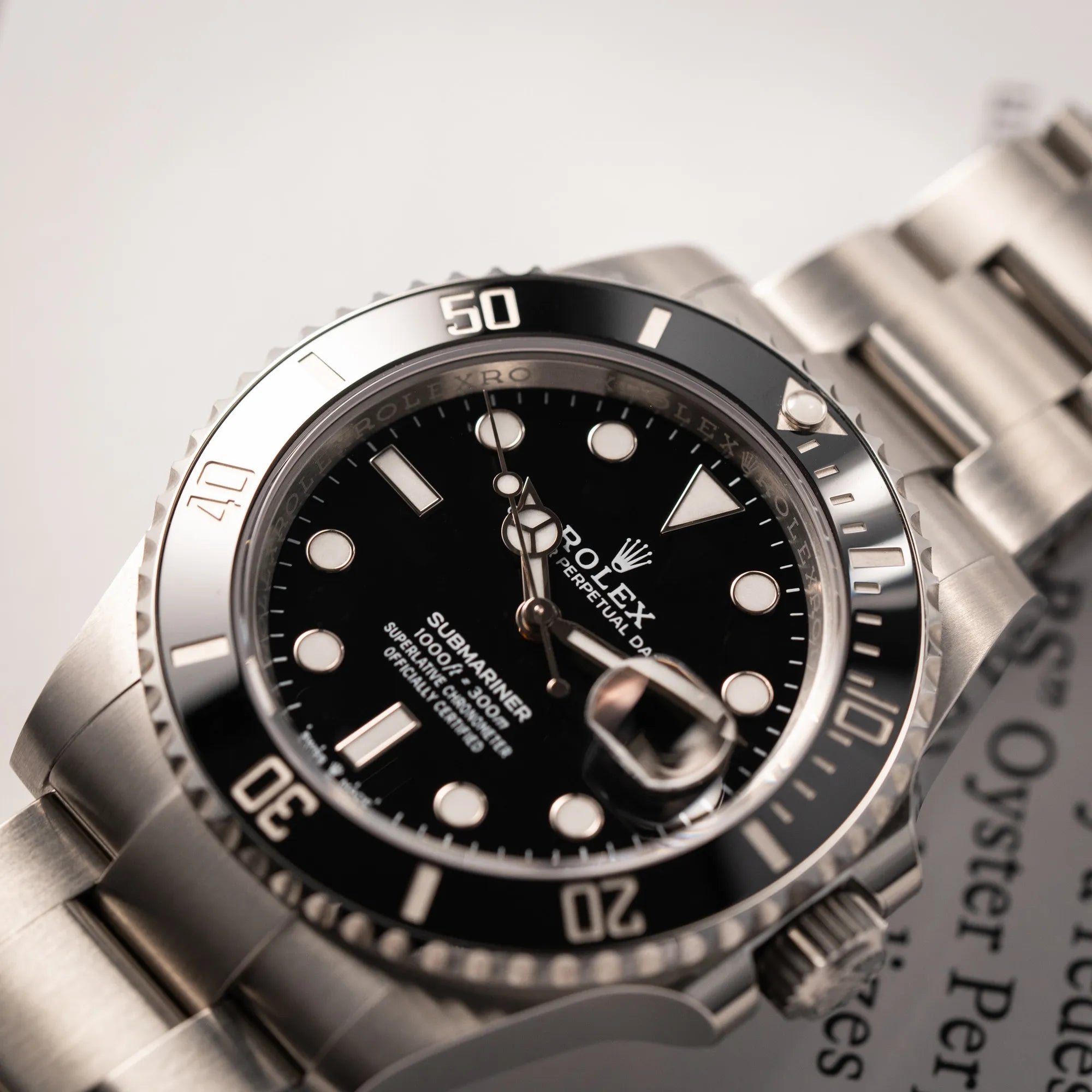 Submariner Date | 126610LN | Box & Papiere 2024 | Neu
