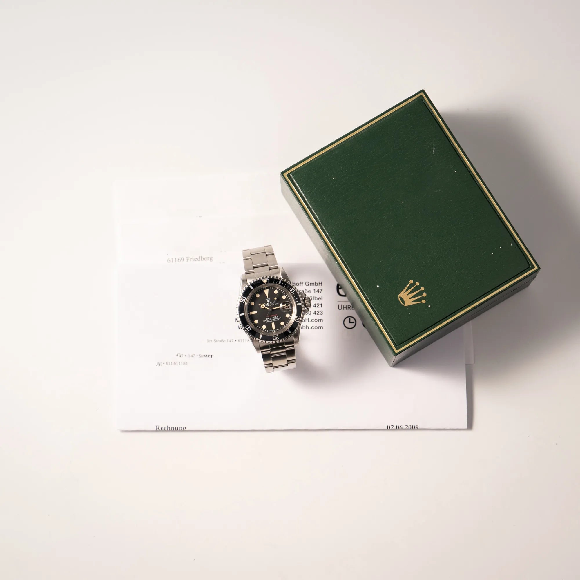 Submariner Date Red Mark II | 1680 | Box and Service