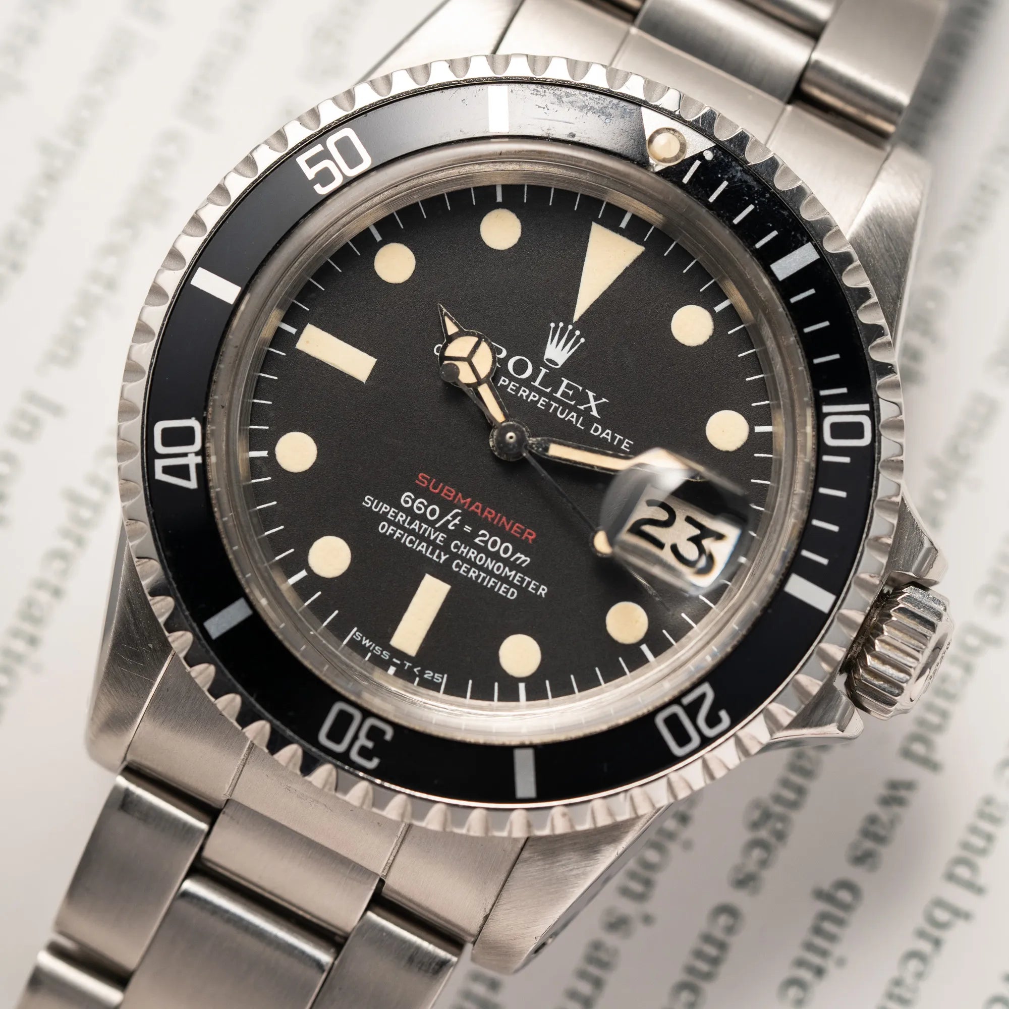 Submariner Date Red Mark II | 1680 | Box and Service