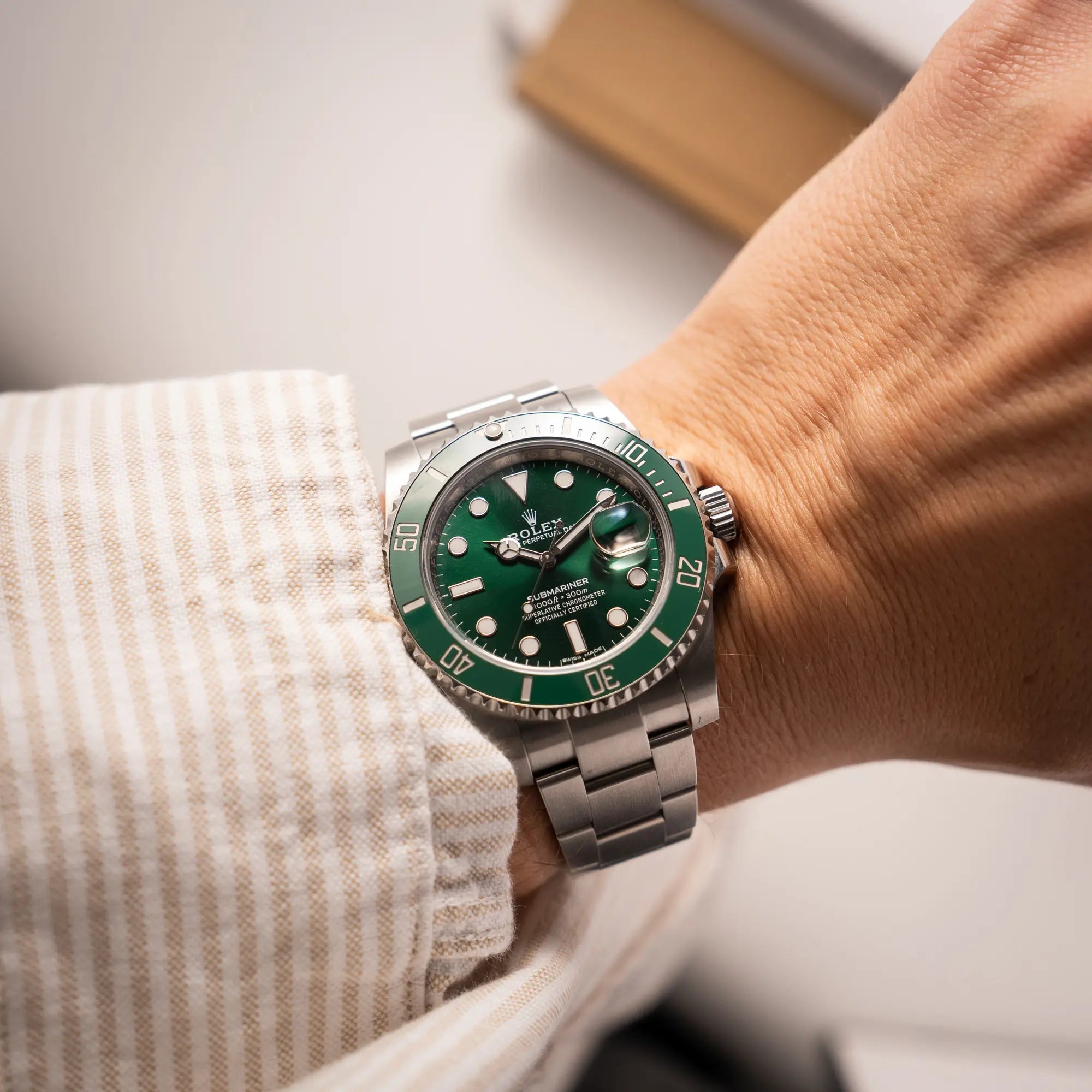 Submariner Date Hulk | 116610LV | Box & Papiere 2016 | LC100