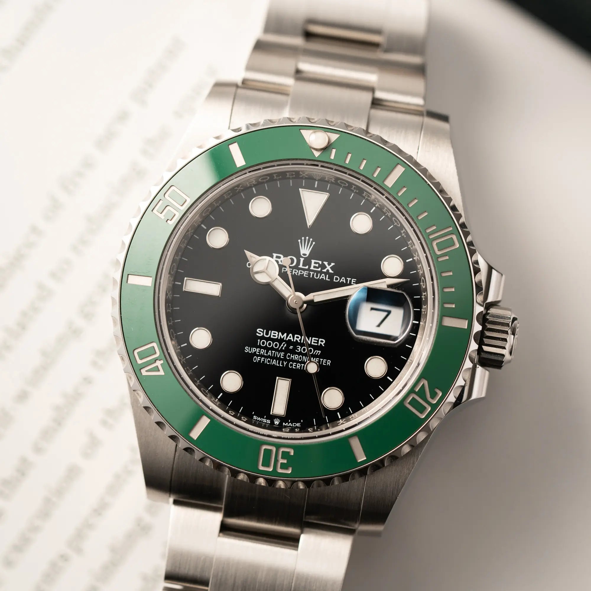 Submariner Date Starbucks | 126610LV | Full-Set Deutsch 2022