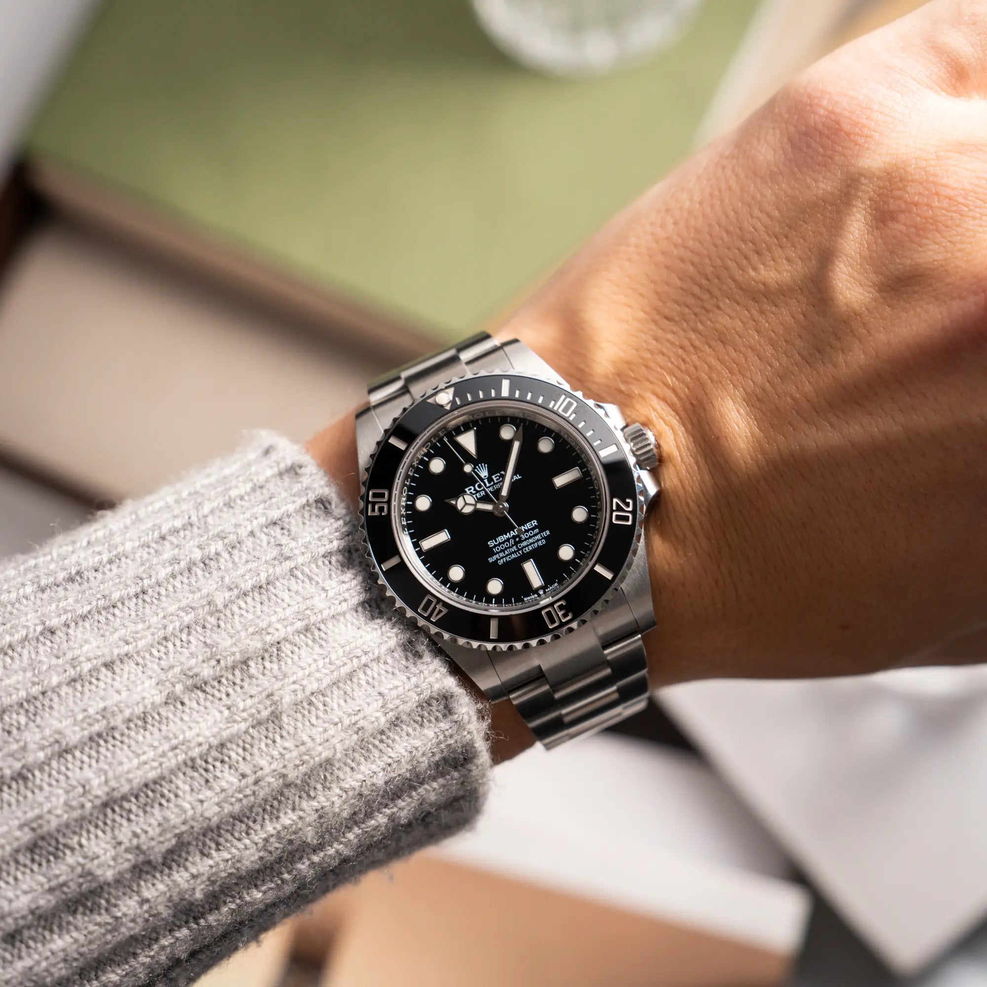 Submariner No Date | 124060 | Box & Papiere 2023 Wempe