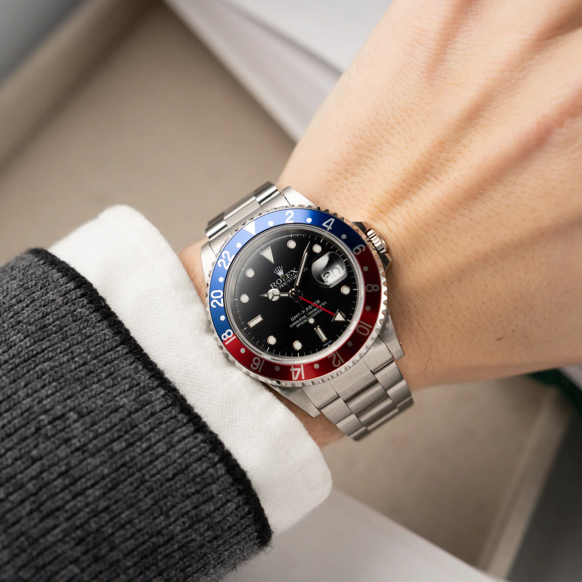 GMT Master Pepsi | 16700 | Box & Papers 1999 | Swiss only